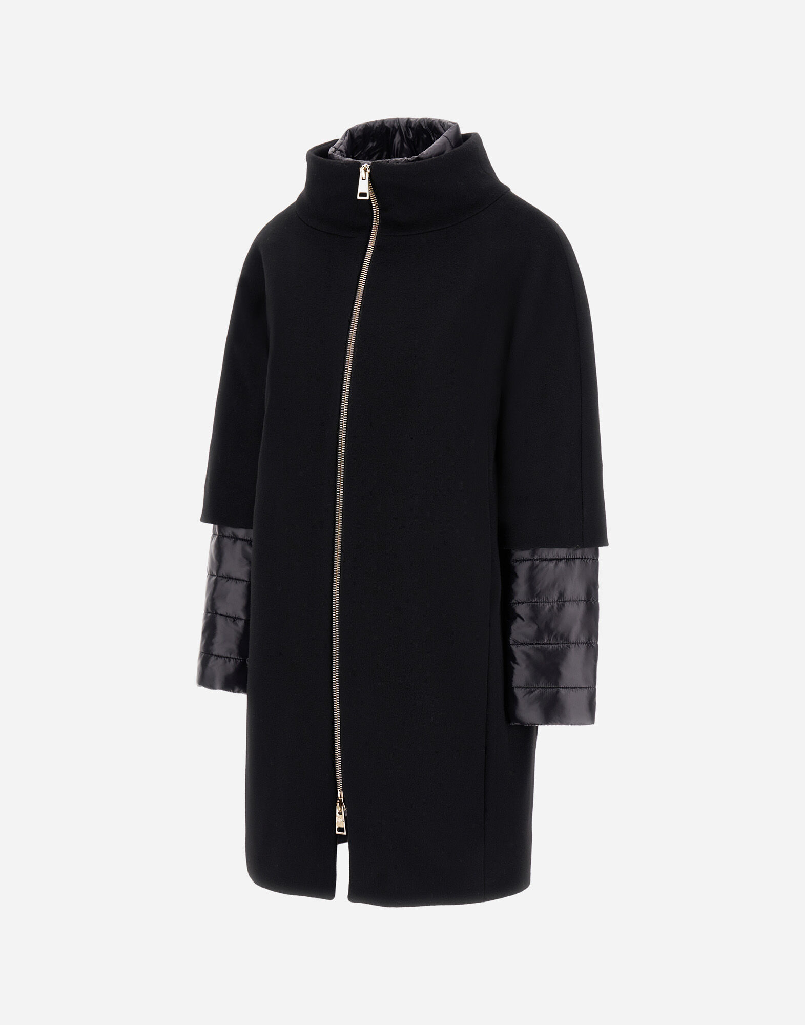 COAT IN LUXURY WOOL AND NYLON ULTRALIGHT