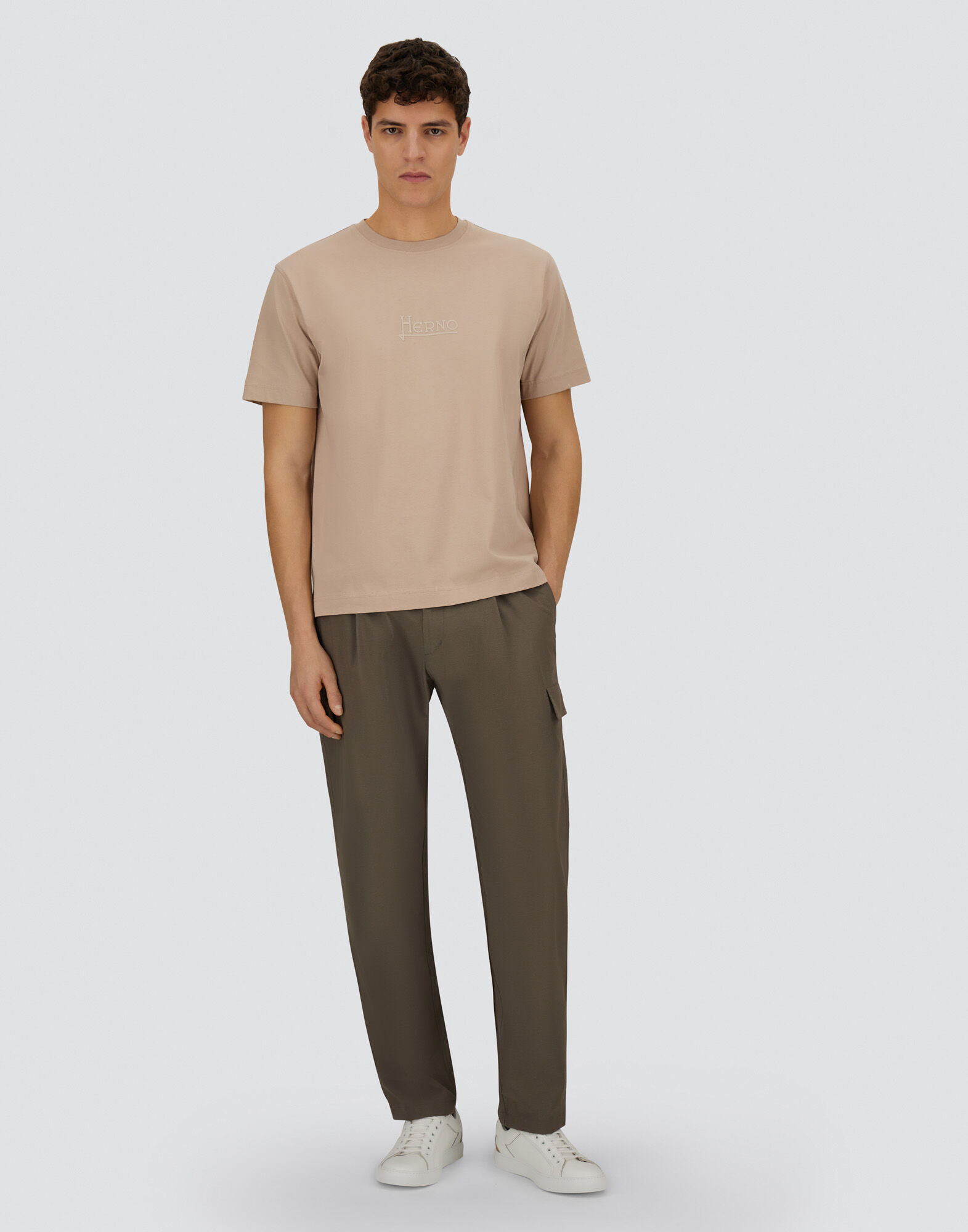 RESORT T-SHIRT IN PURE COTTON JERSEY
