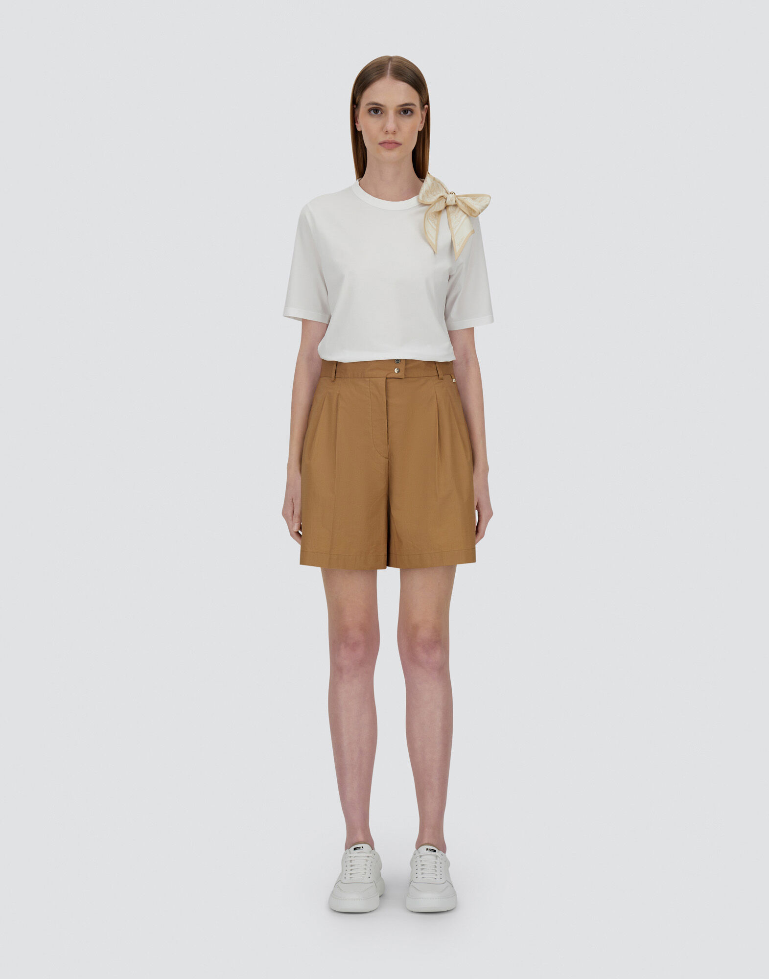 LIGHT COTTON STRETCH SHORTS