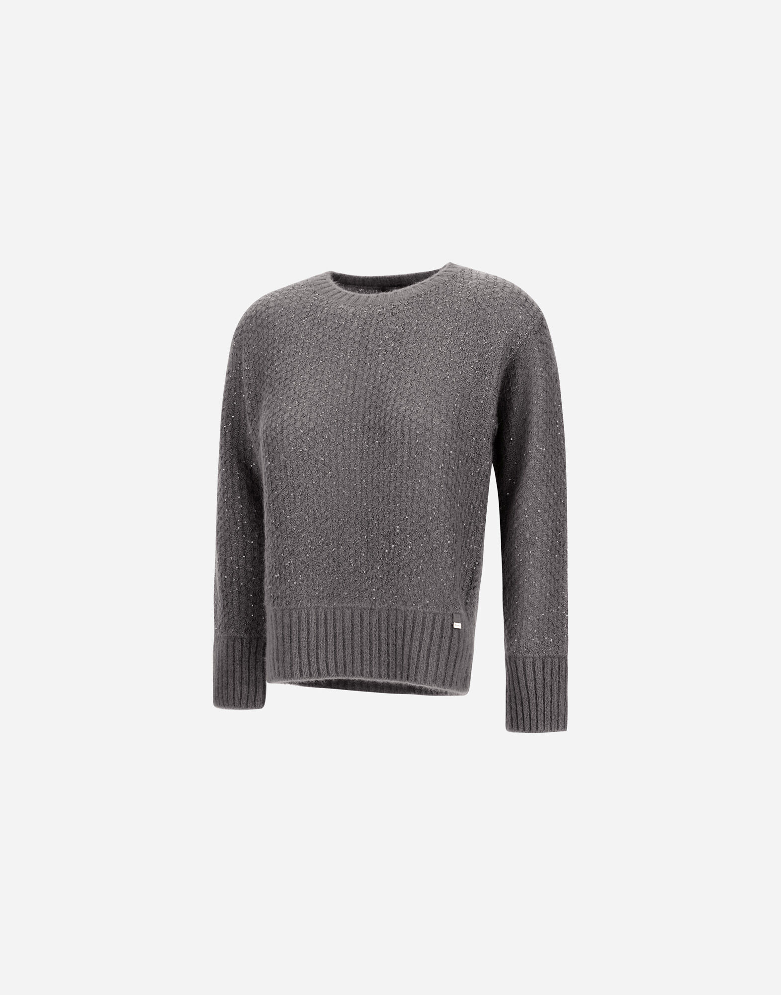 RESORT SWEATER IN SHINY ALPACA WOOL