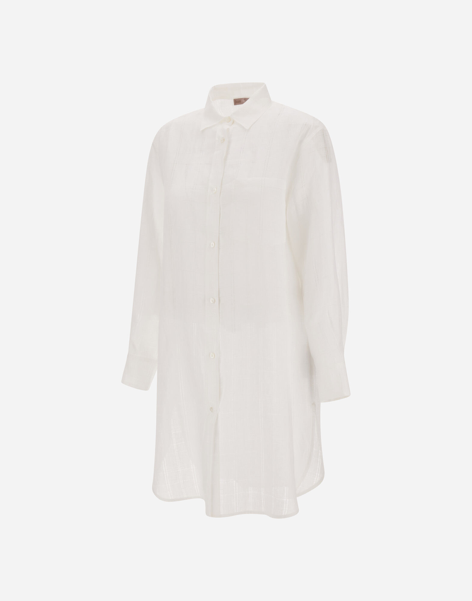 RESORT SHIRT IN CHECK LINEN