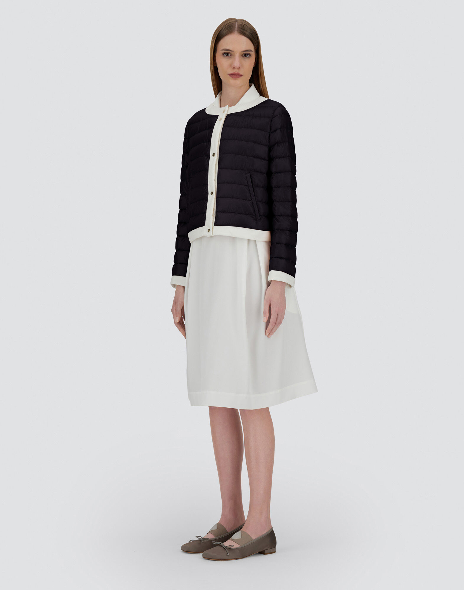 JACKET IN NYLON ULTRALIGHT AND ECOAGE