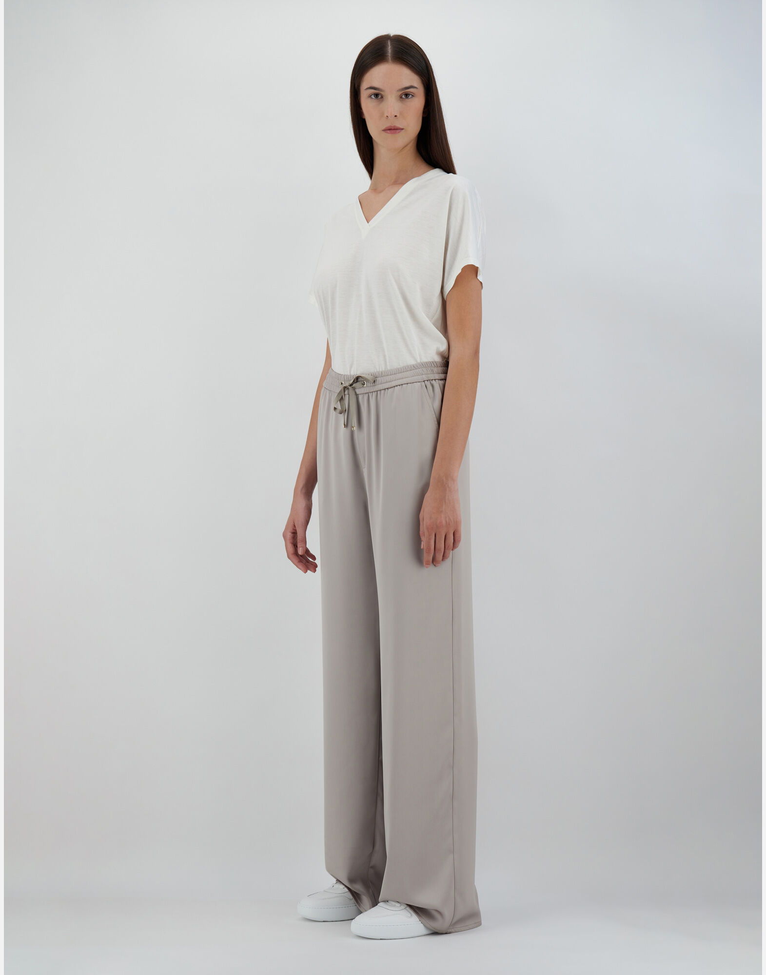 SATIN TROUSERS