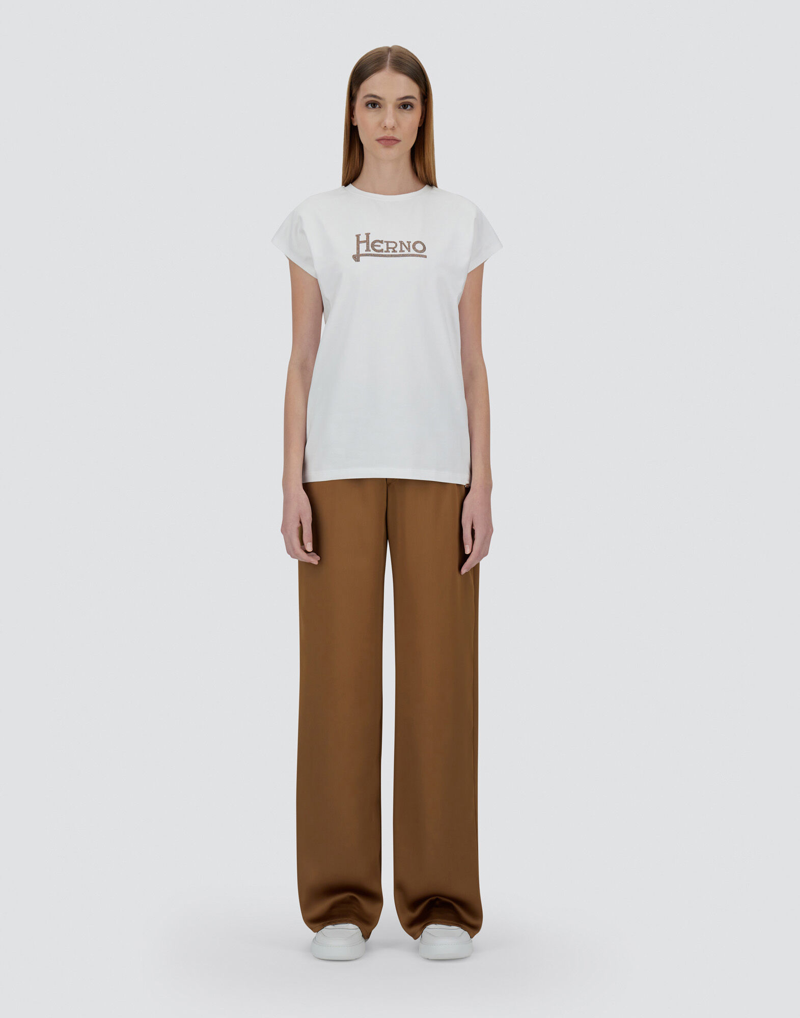 T-SHIRT IN INTERLOCK?JERSEY