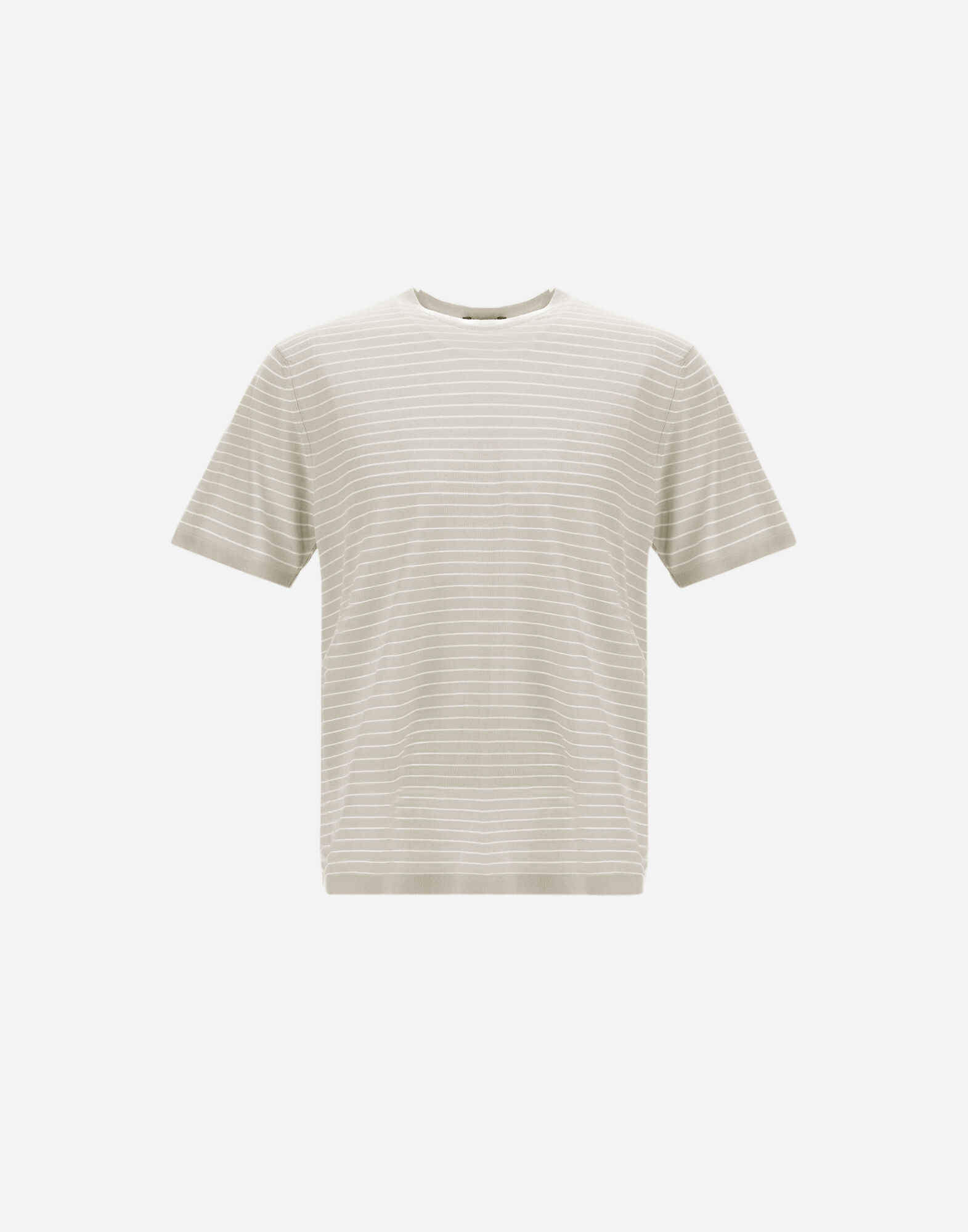 PLAIN COTTON KNIT T-SHIRT