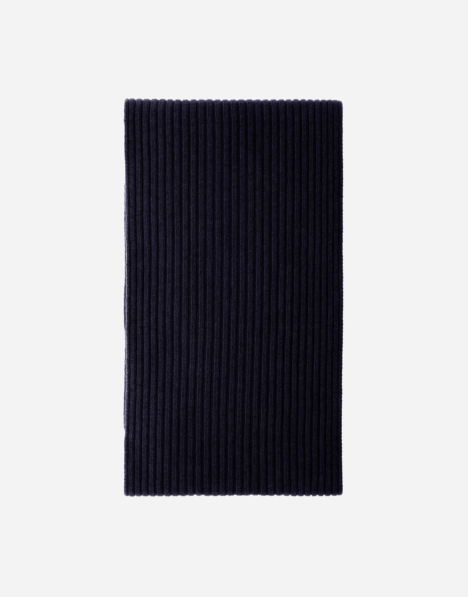 RESORT SCARF IN DOUBLE RIB WOOL