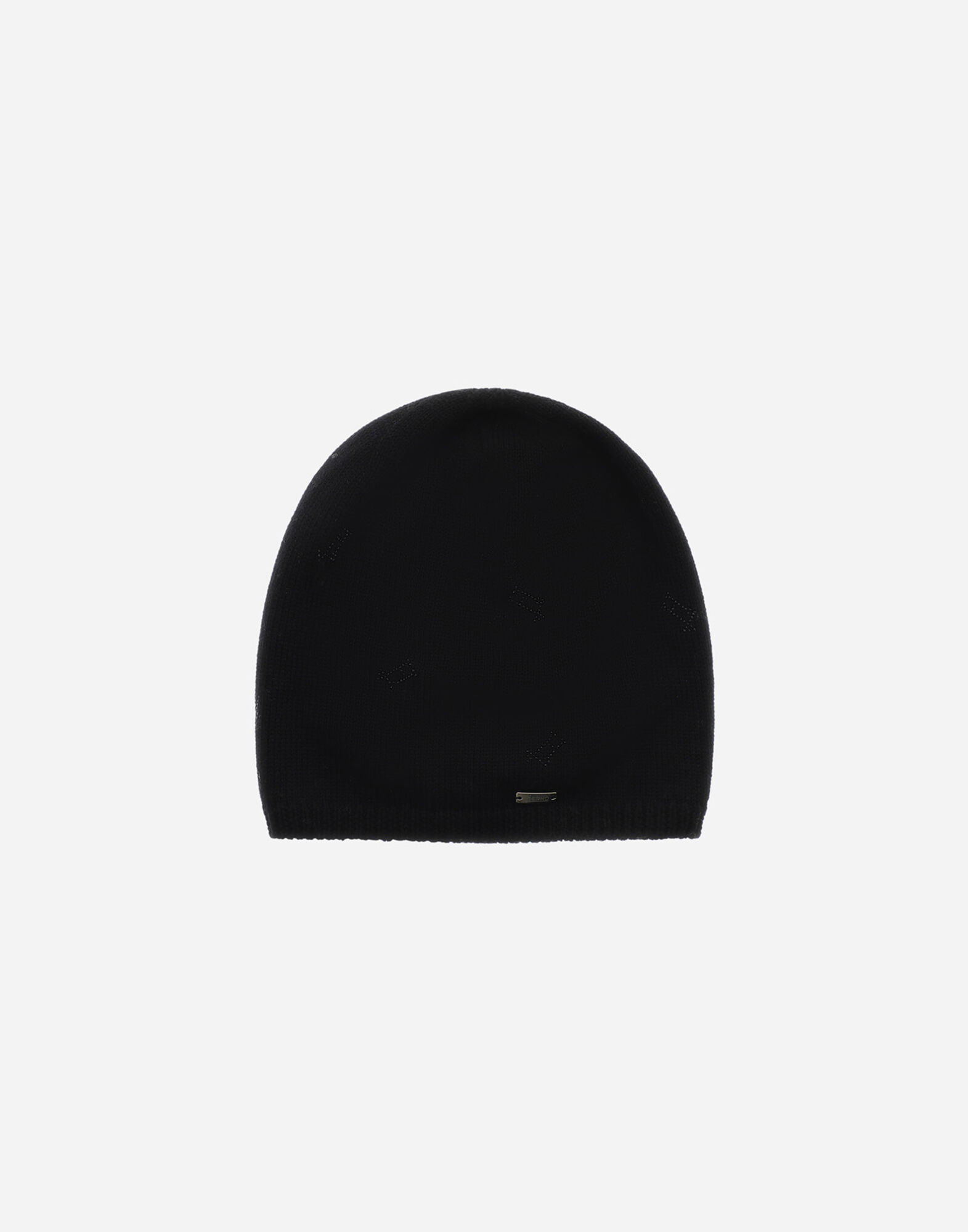 BEANIE IN ALLOVER 'H' WOOL