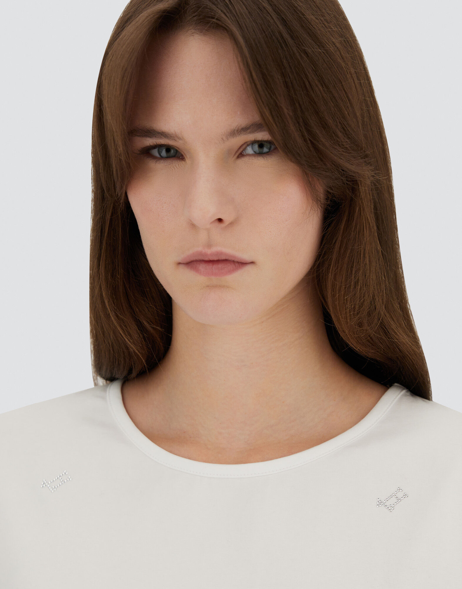 T-SHIRT IN INTERLOCK JERSEY