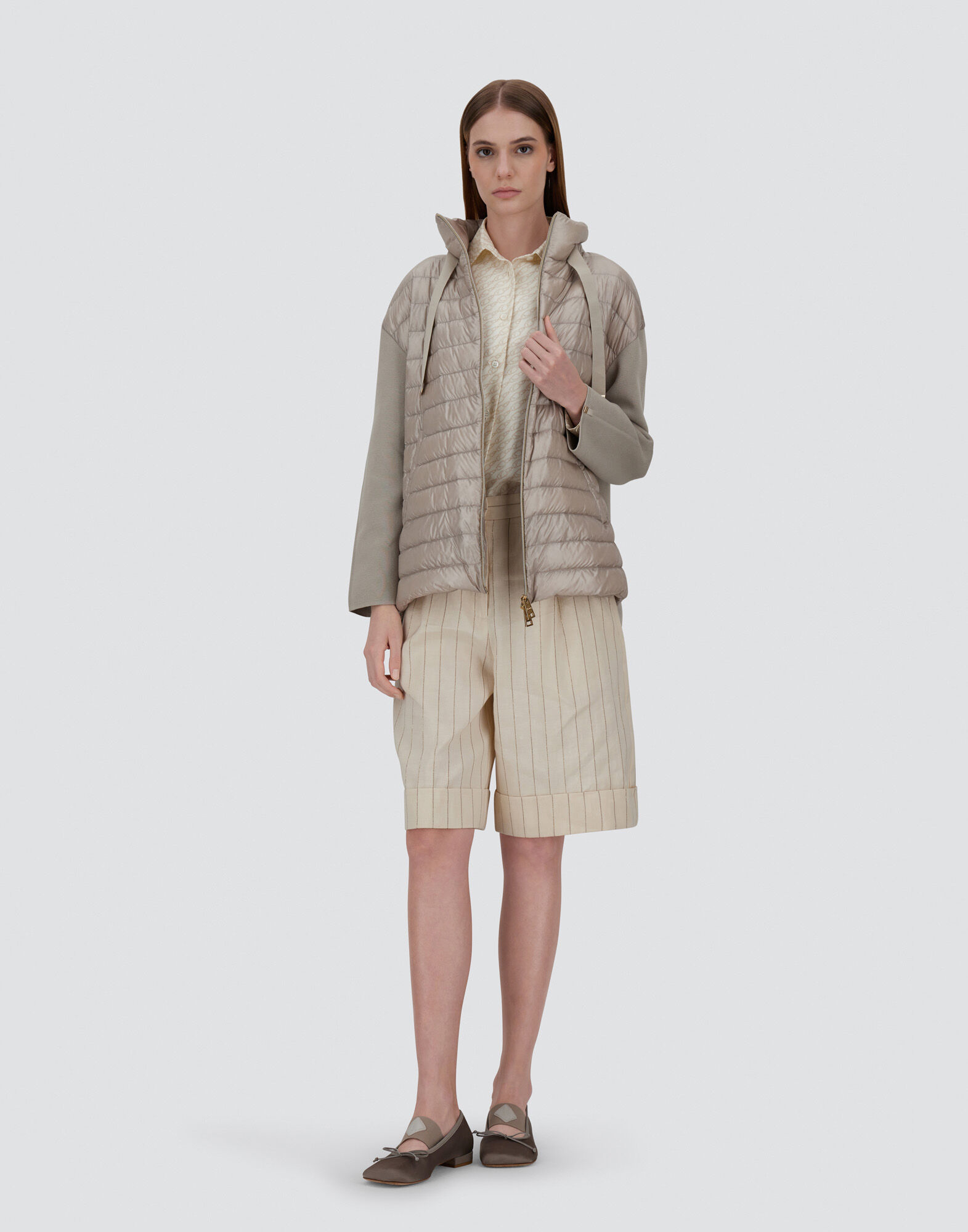 JACKET IN ETERNAL COTTON AND NYLON ULTRALIGHT
