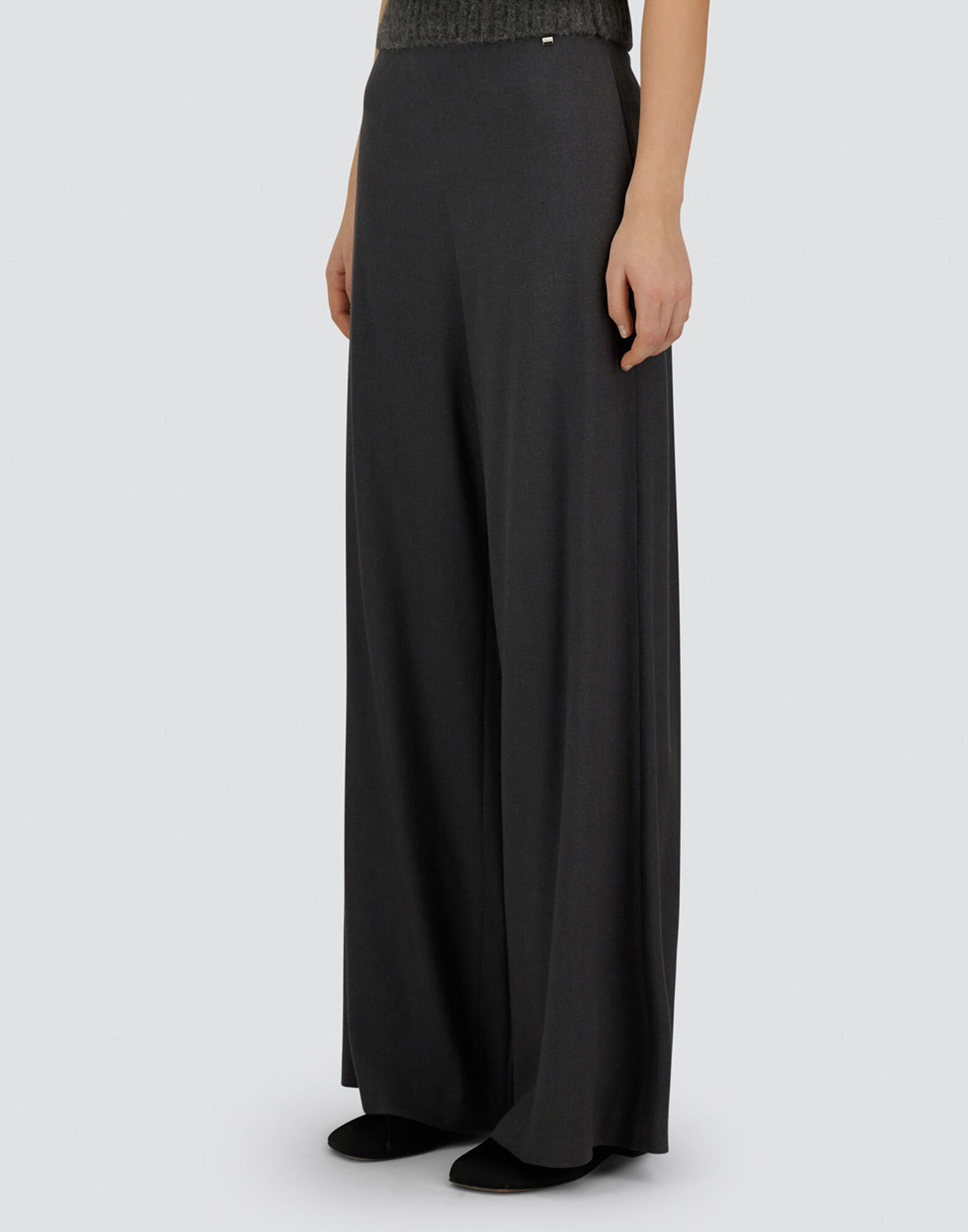 RESORT TROUSERS IN MELANGE FLANNEL