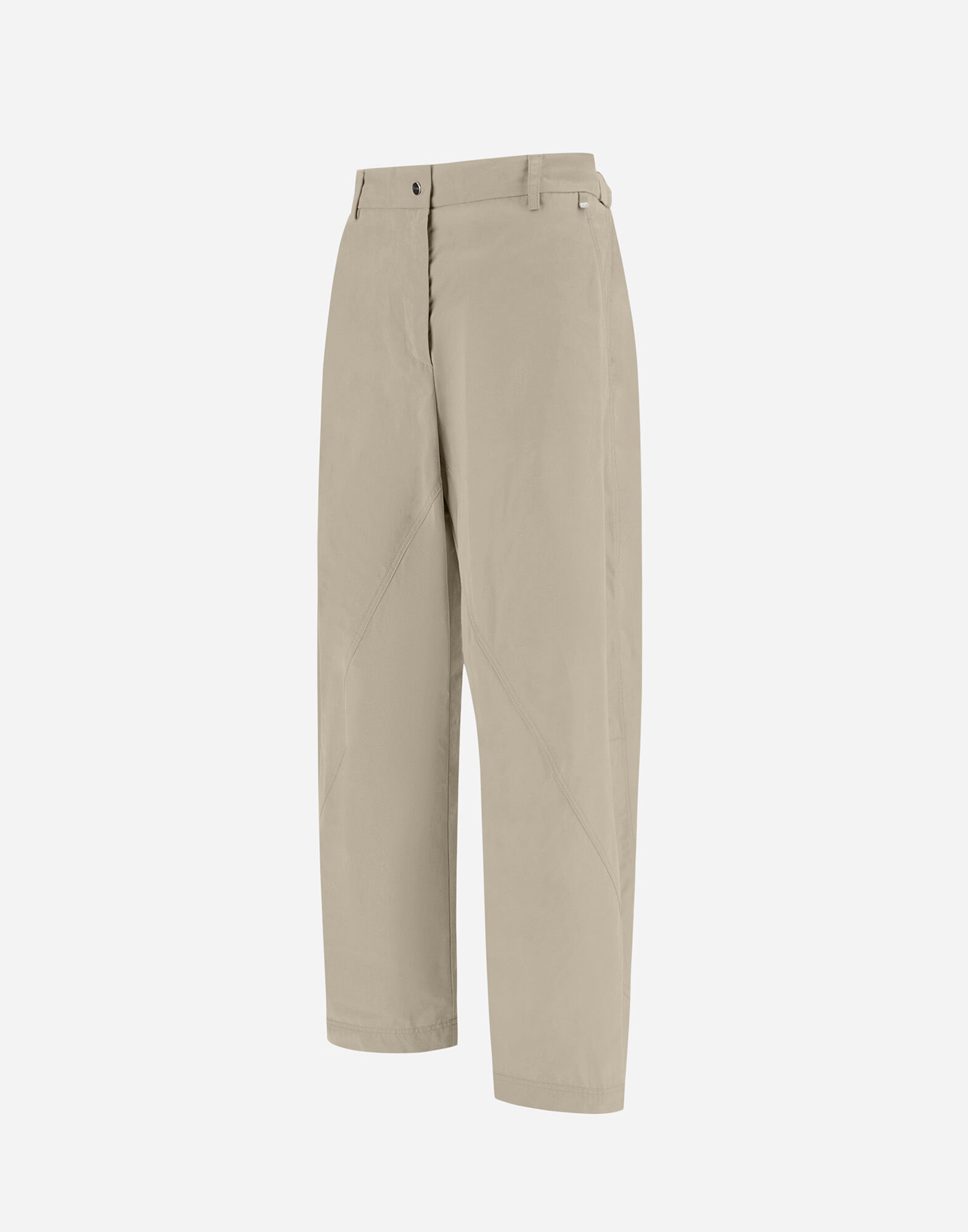 TROUSERS IN WAXED TECH COTTON