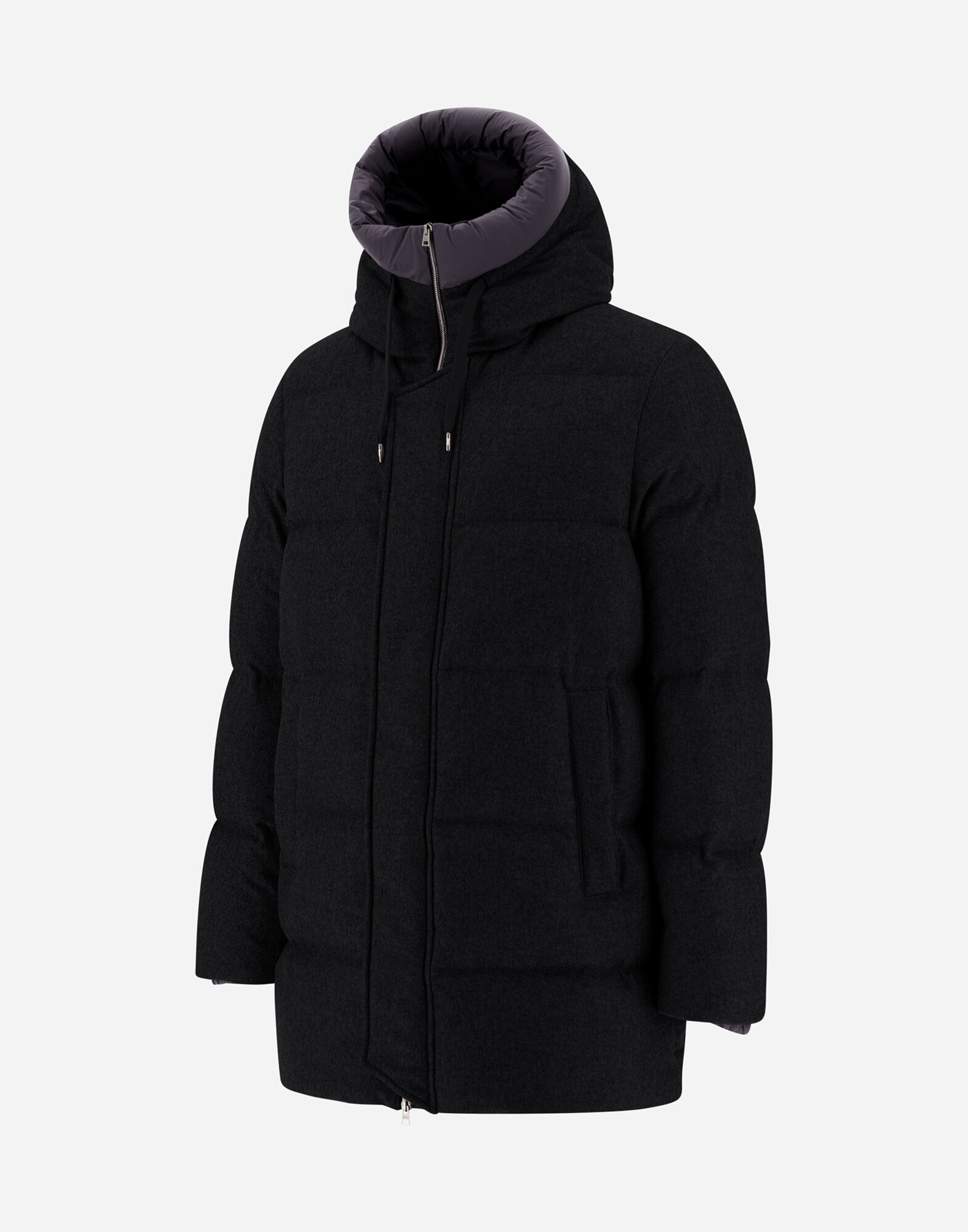 JACKET IN CASHMERE, SILK AND ECOAGE