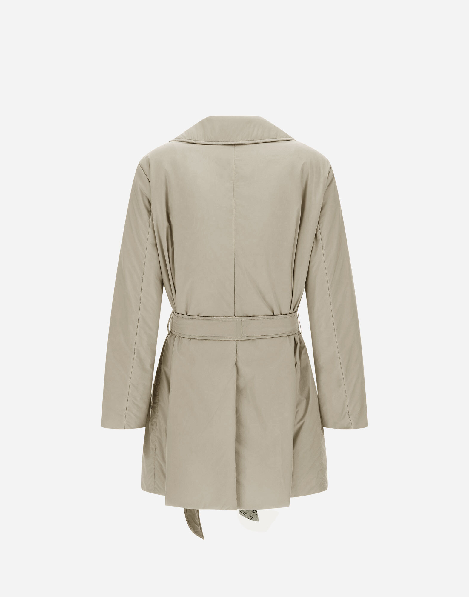 TRENCH COAT IN ECOAGE AND MONOGRAM LUREX