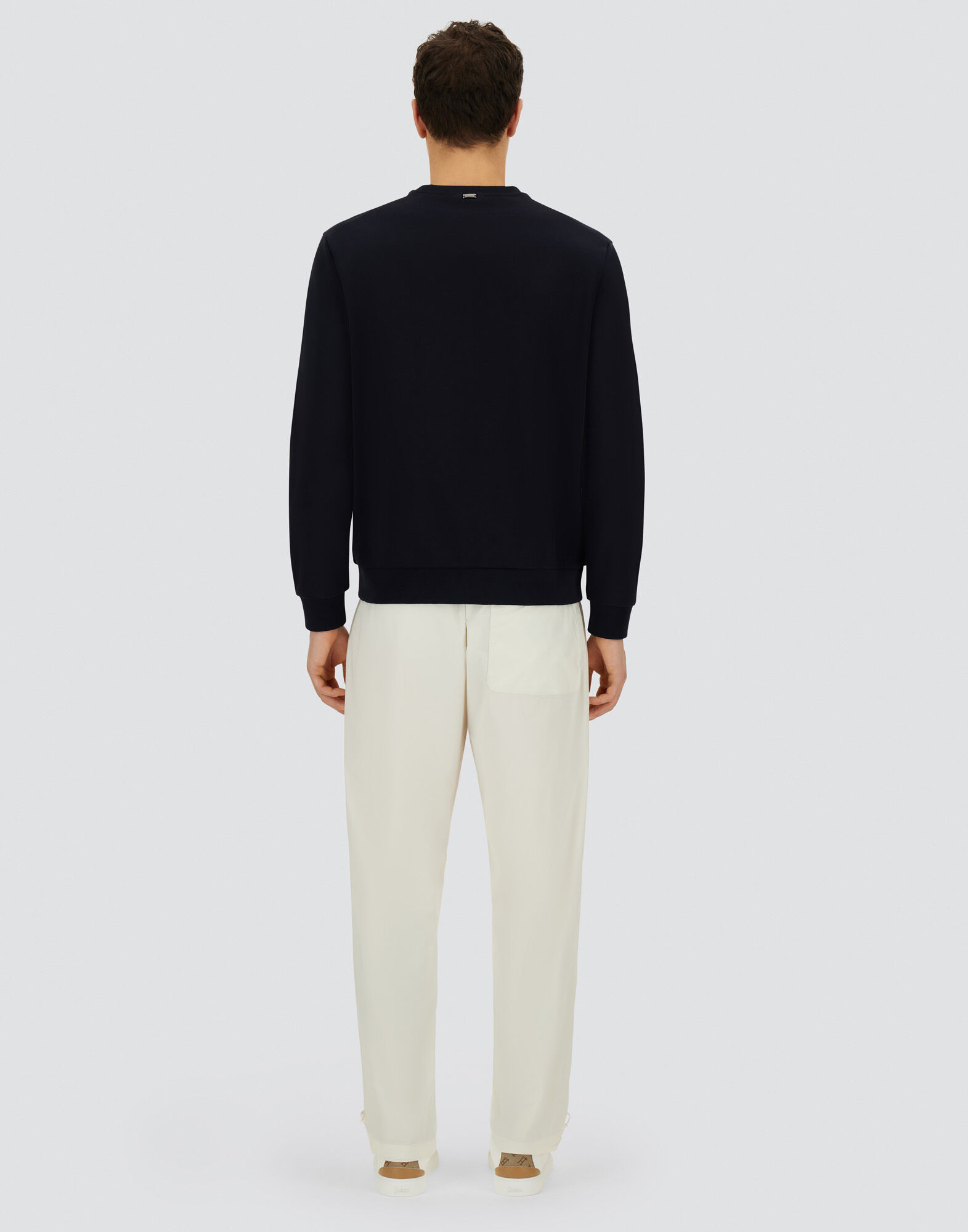 RESORT SWEATSHIRT IN COTTON FLEECE