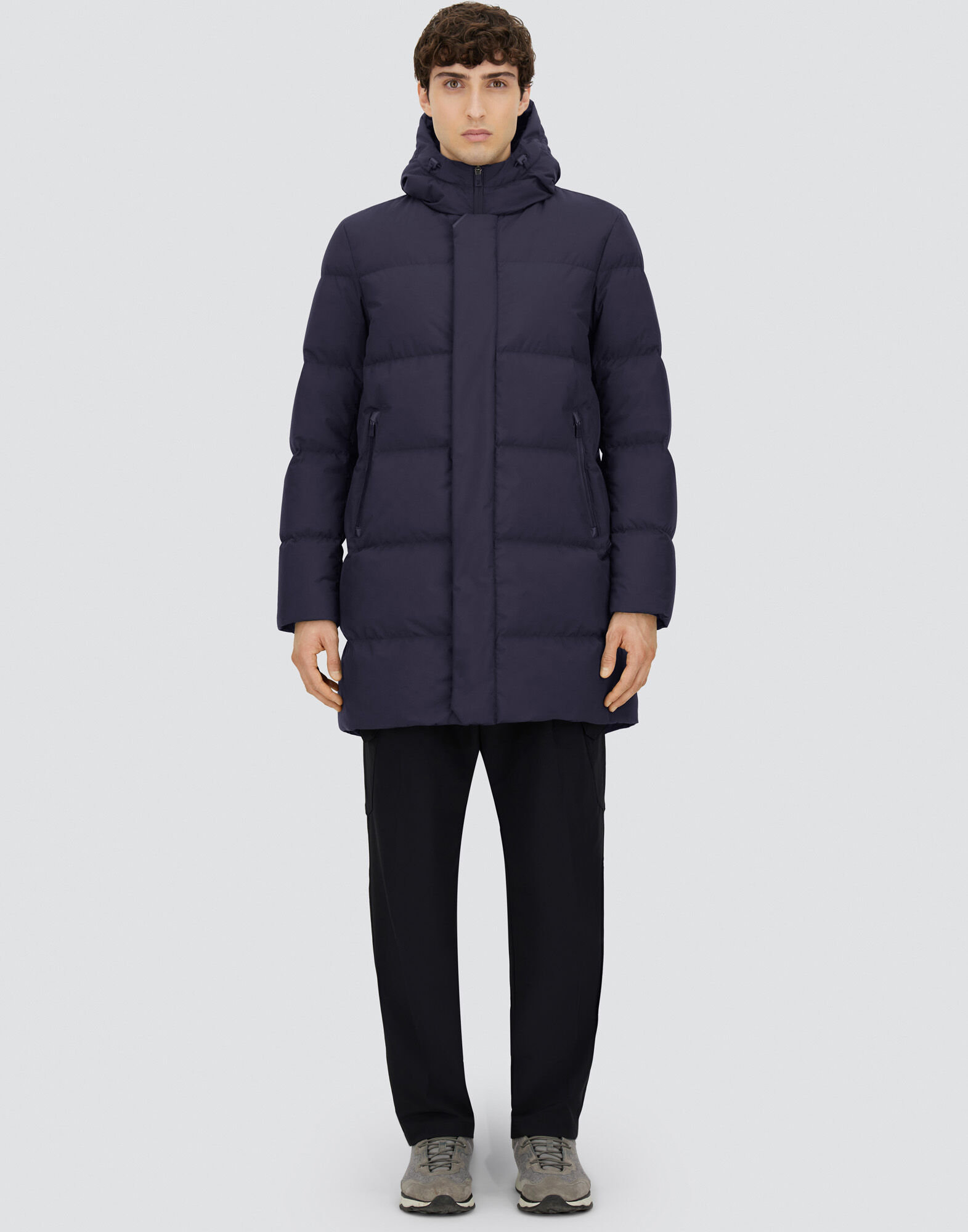 LONG PARKA IN 2-LAYER WINDSTOPPER