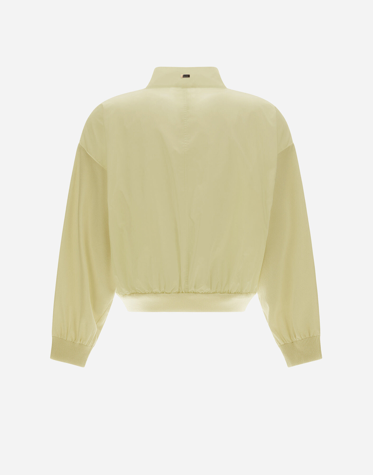 CARDIGAN IN MATT VISCOSE AND NEW TECHNO TAFFETA