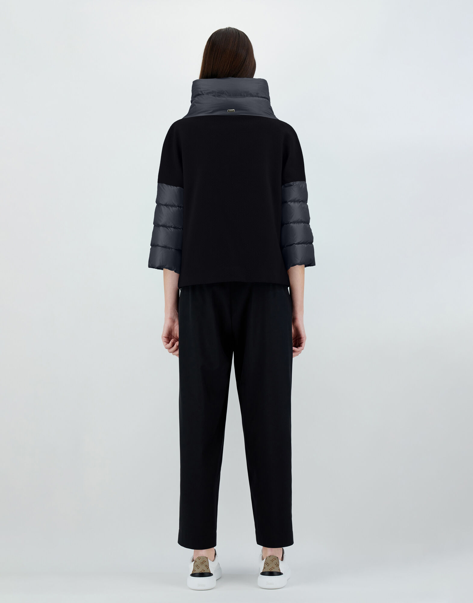 CAPE IN NEW CASHMERE AND NYLON ULTRALIGHT