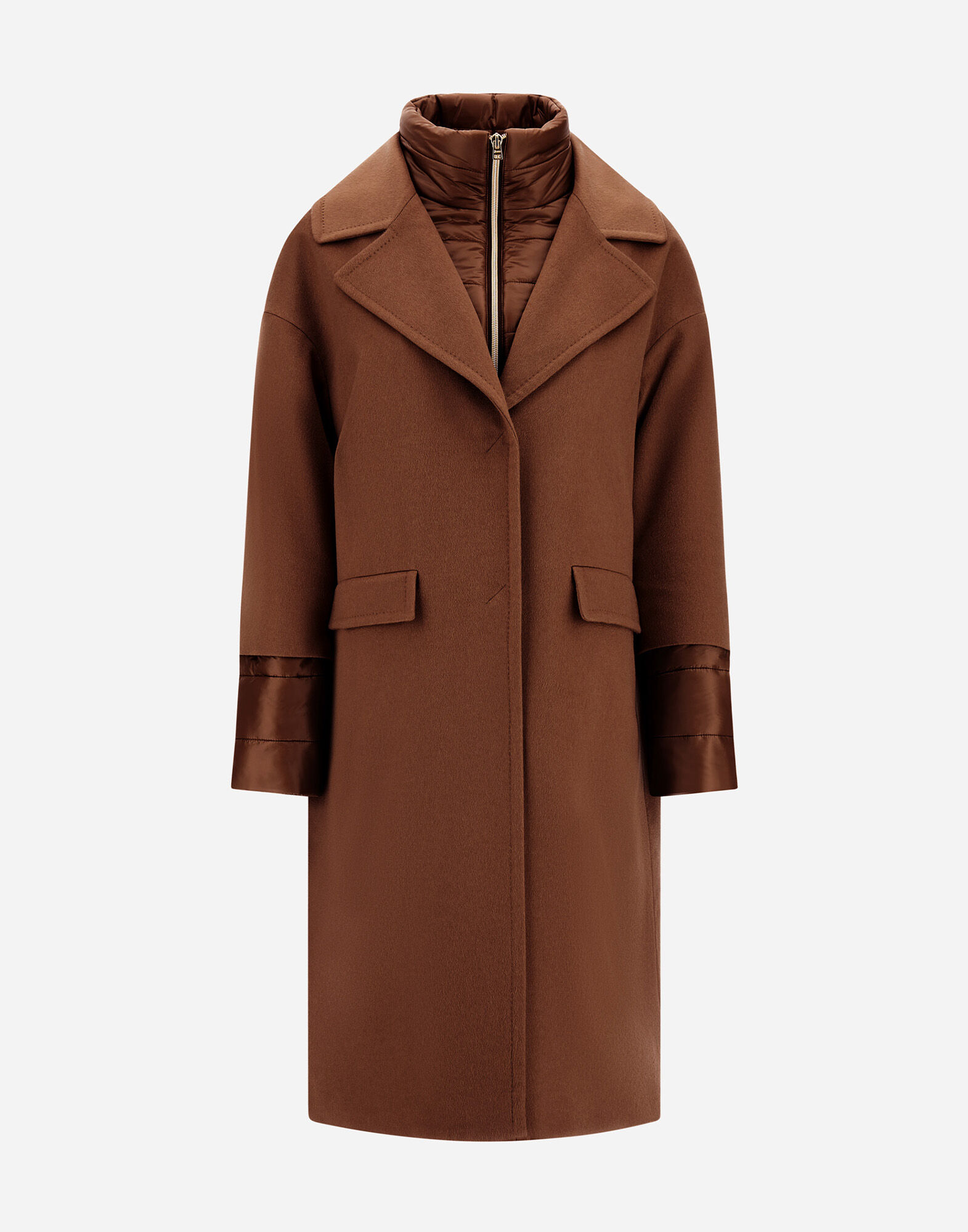 COAT IN PURE CASHMERE AND NYLON ULTRALIGHT