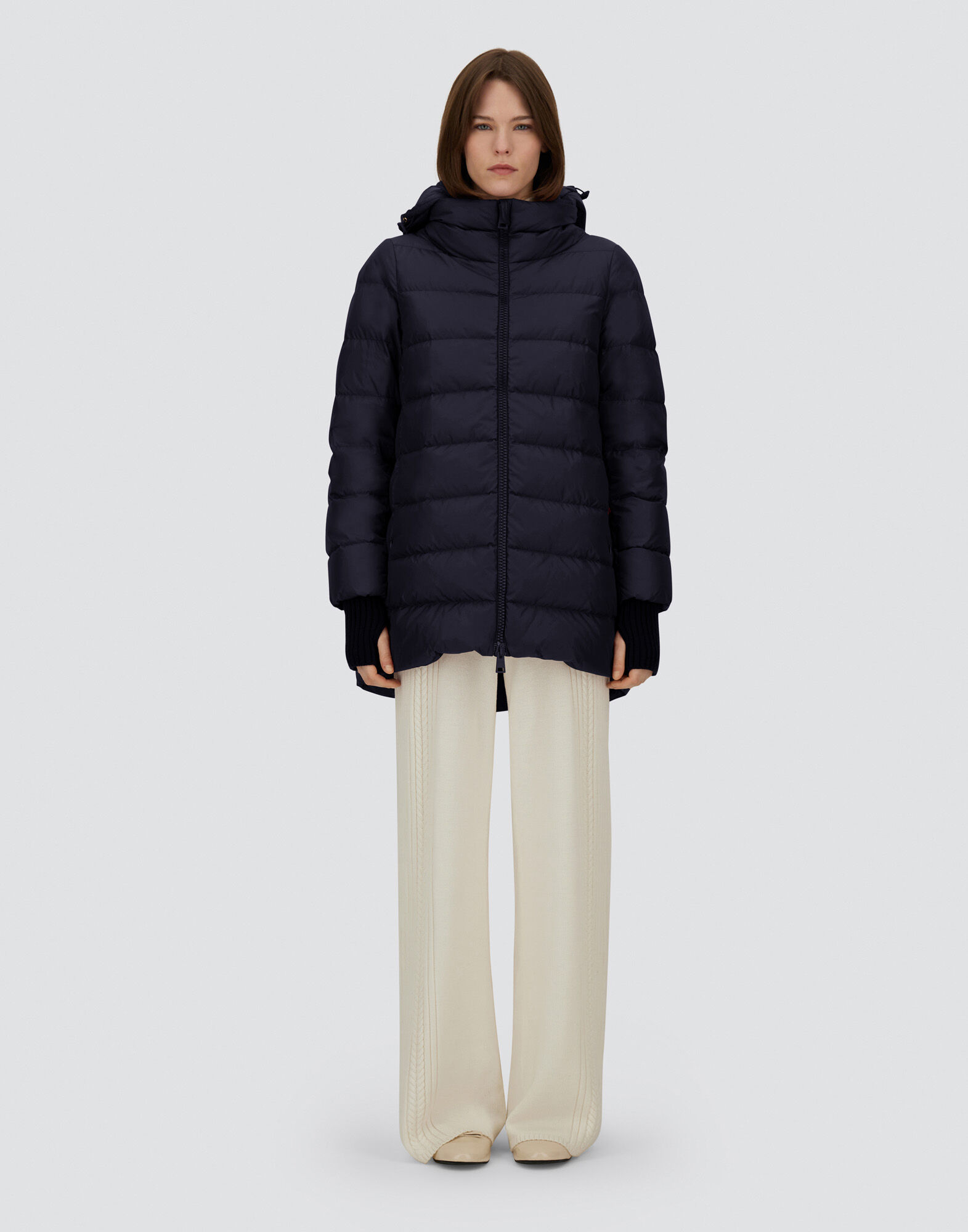 A-SHAPE JACKET IN NYLON CHAMONIX