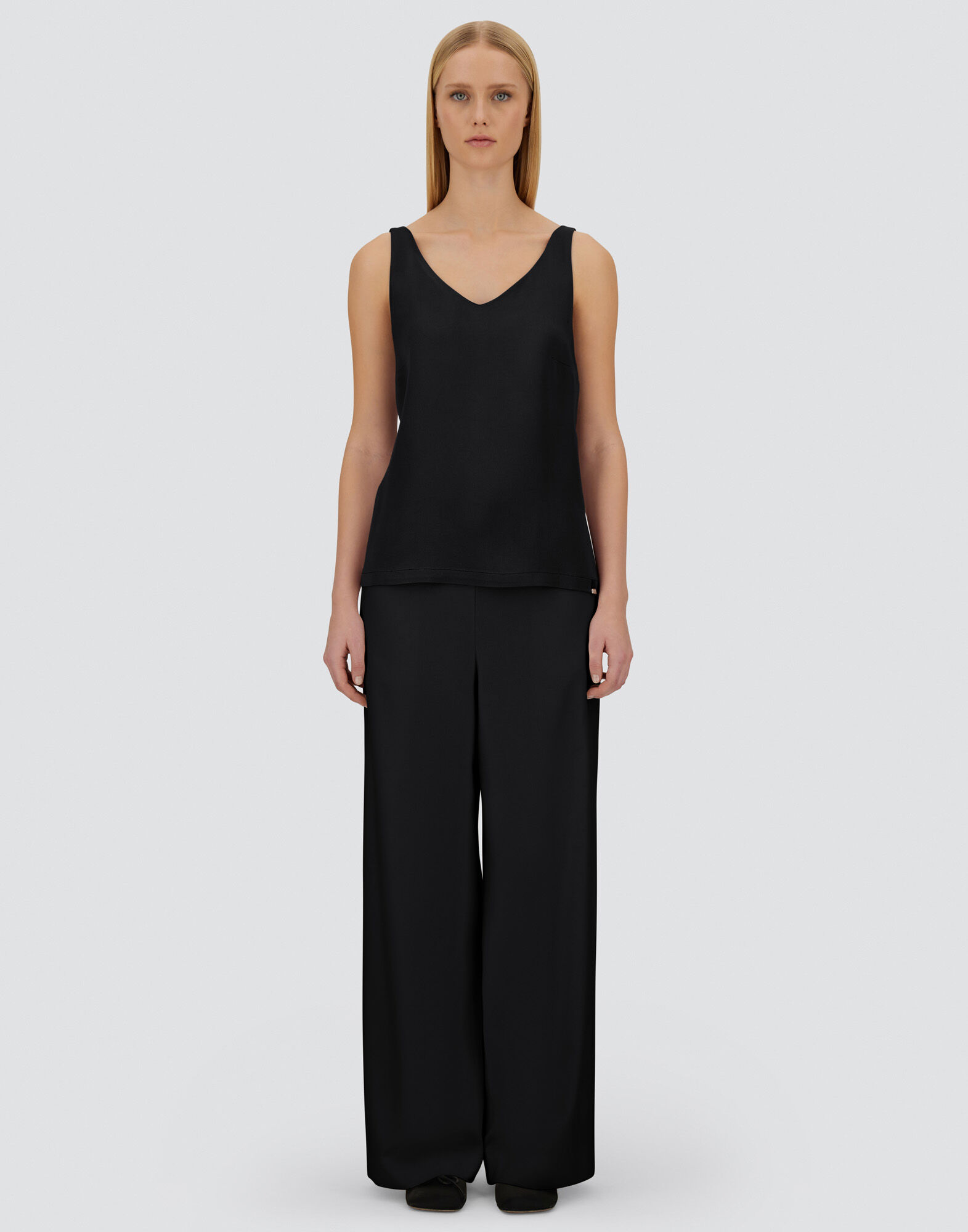 RESORT TOP IN ENVERS SATIN