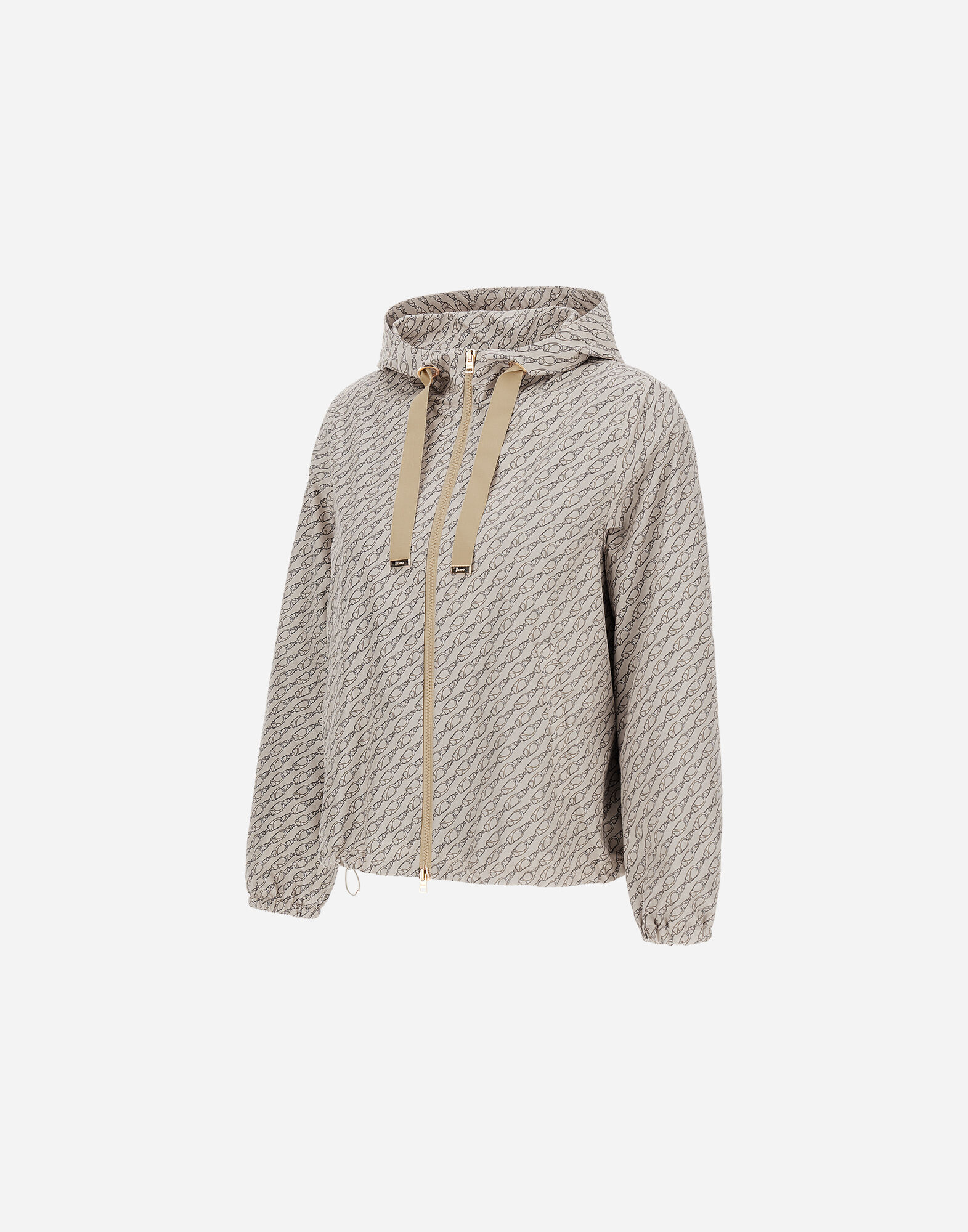 JACKET IN NYLON ICONIC PRINT