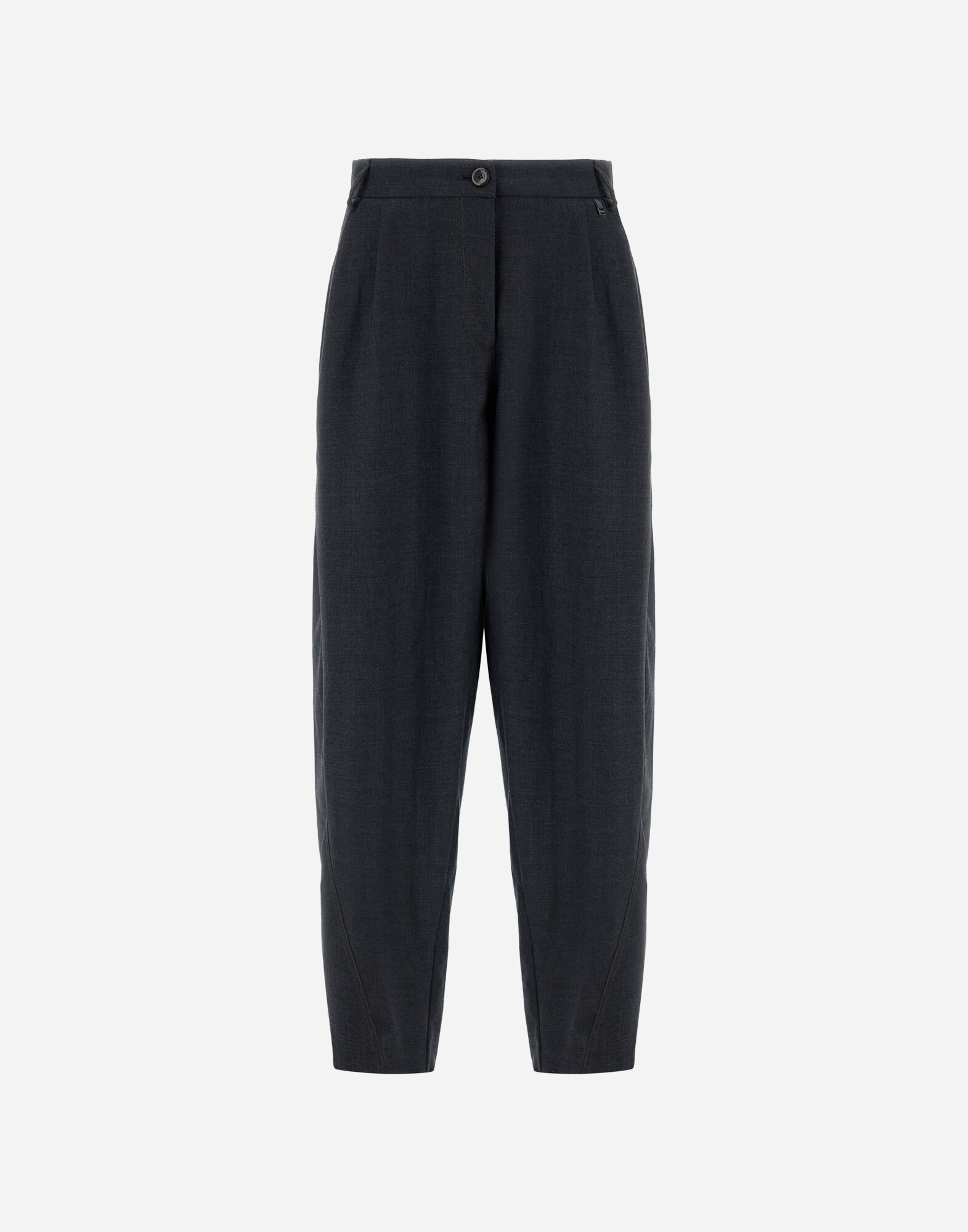 RELAXED TROUSERS IN FLUID WOOL