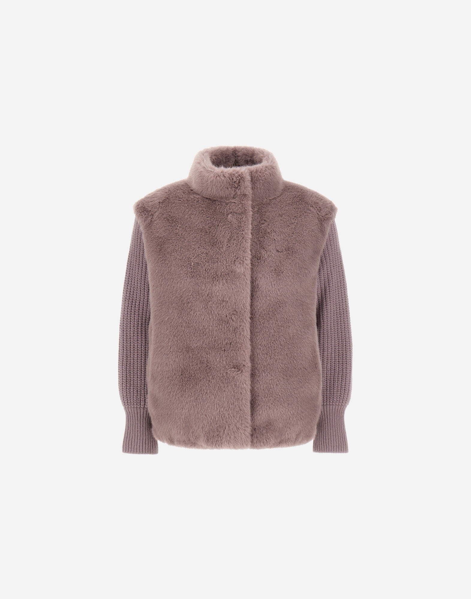 RESORT JACKET IN FAUX MINK FUR