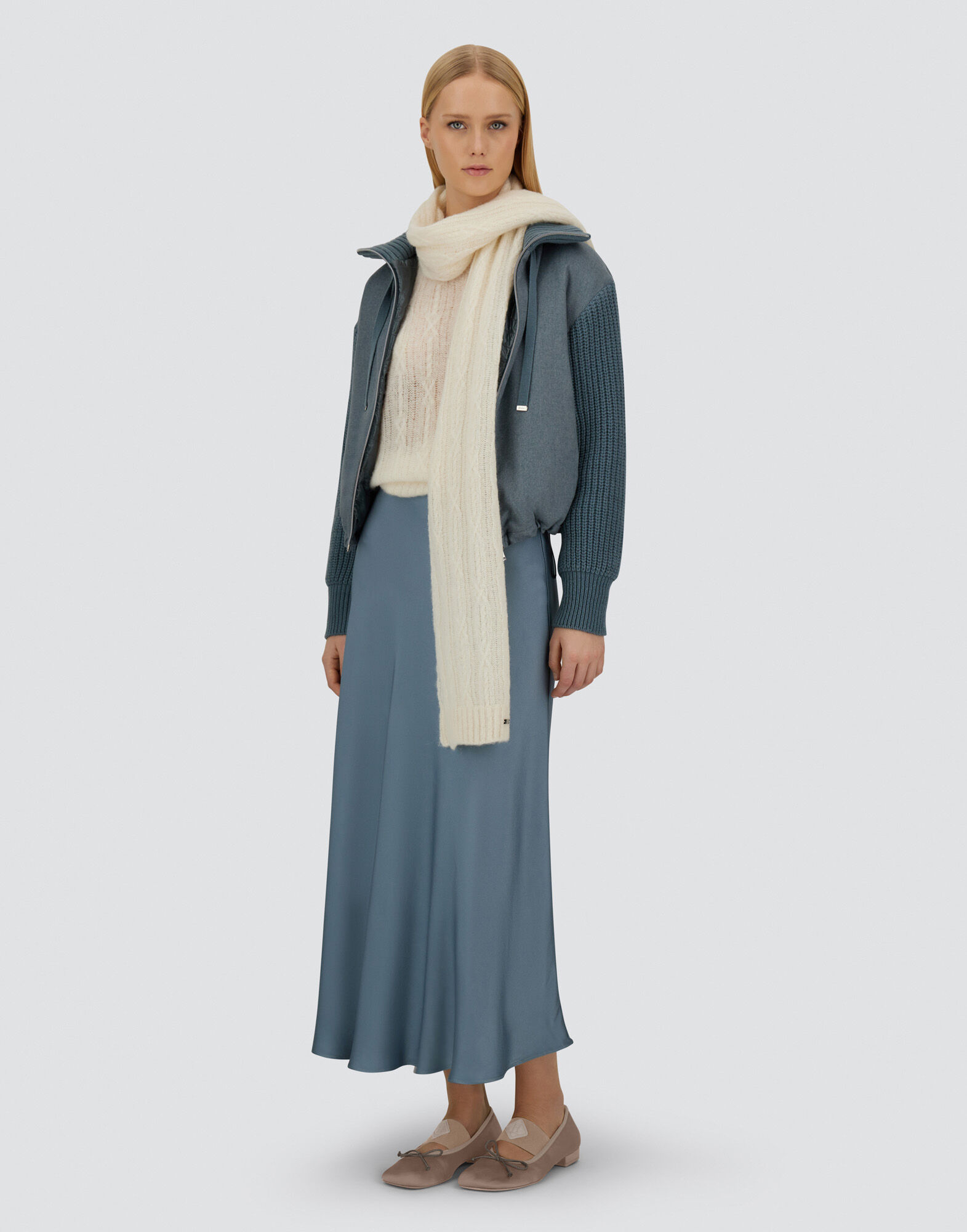 RESORT JACKET IN CASHMERE SILK