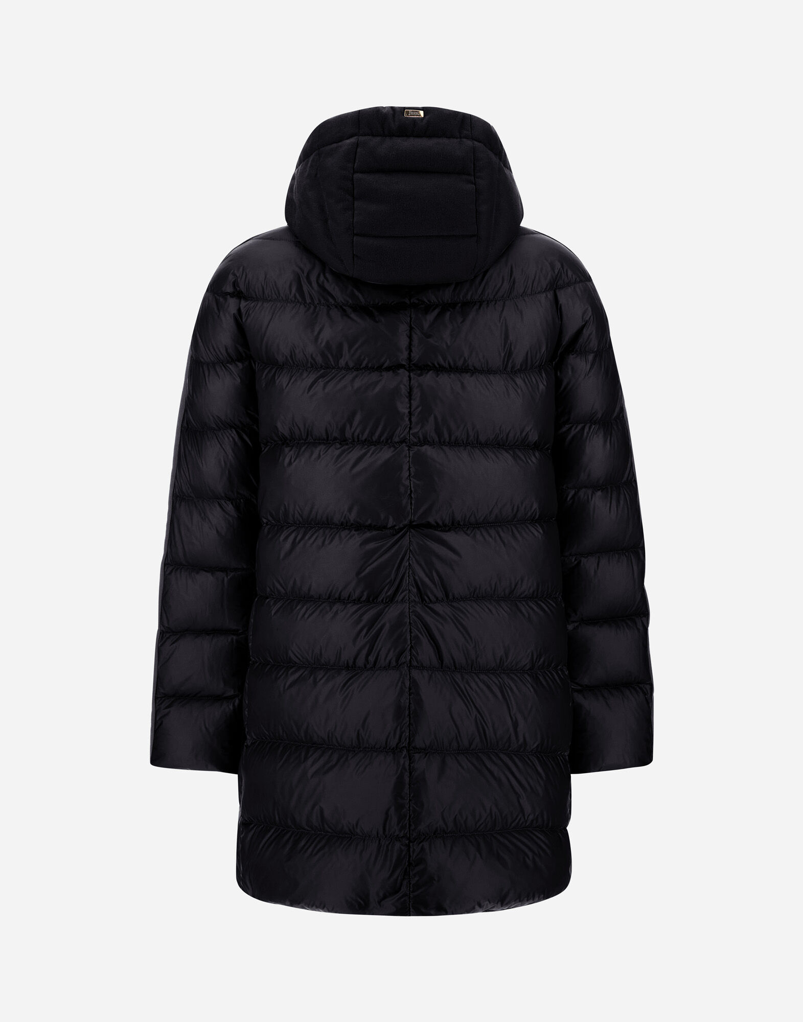 A-SHAPE JACKET IN NYLON ULTRALIGHT, CASHMERE AND SILK