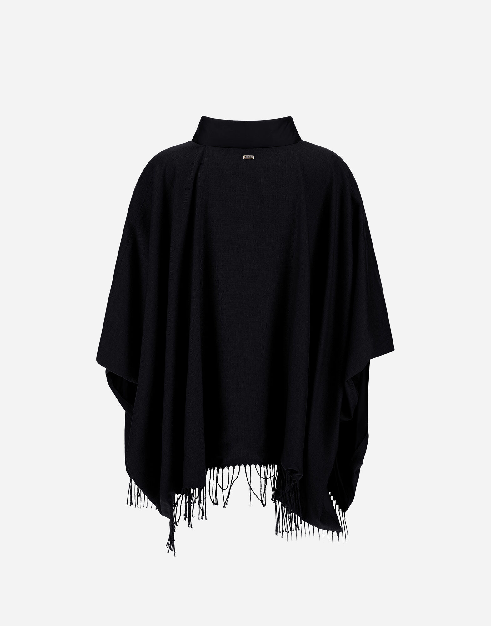 PONCHO IN SUMMER SILK AND NYLON ULTRALIGHT