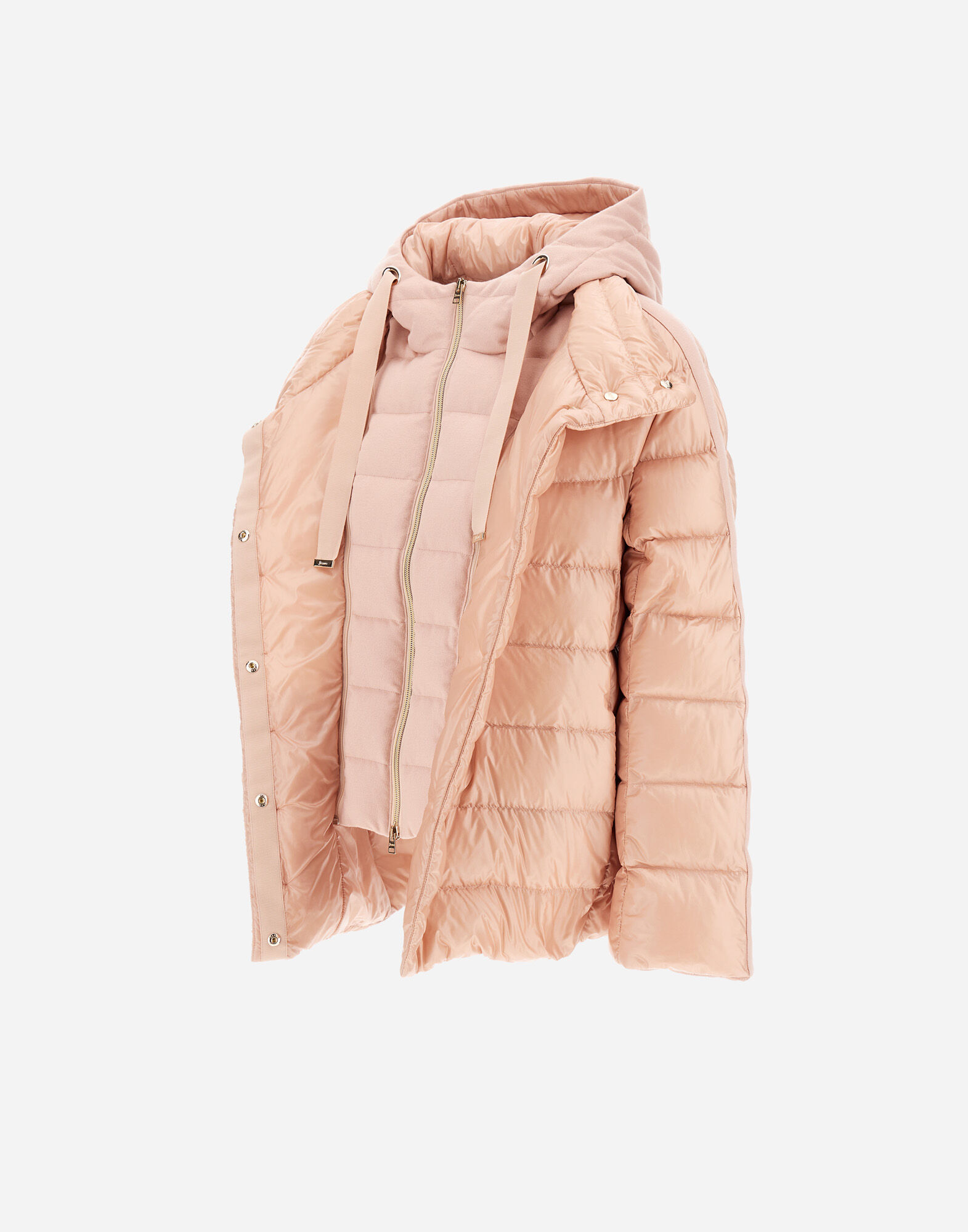 CAPE IN NYLON ULTRALIGHT, CASHMERE AND SILK