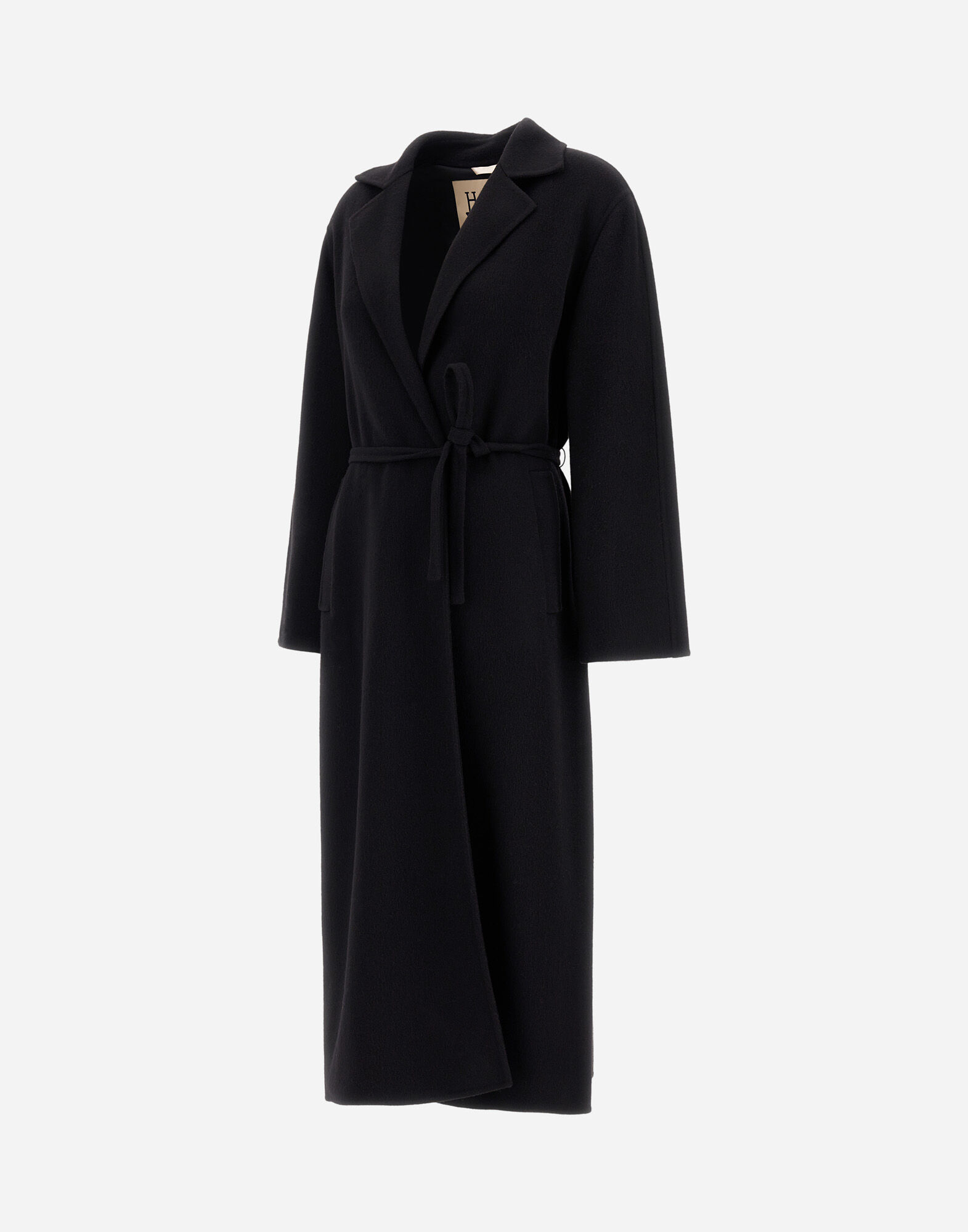 BELTED COAT IN NEW MODERN WOOL