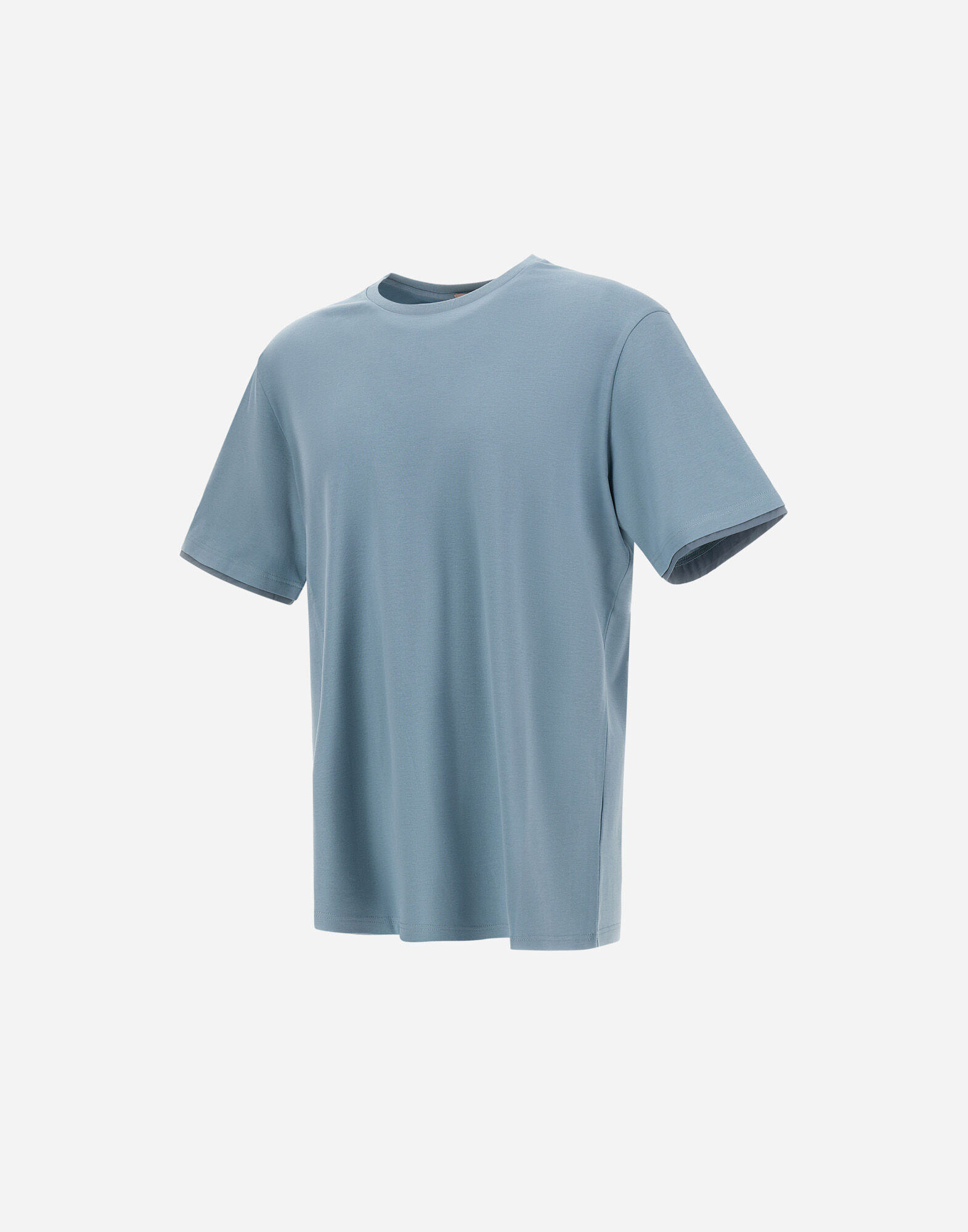 RESORT T-SHIRT IN BASIC COTTON & LIGHT STRETCH NYLON