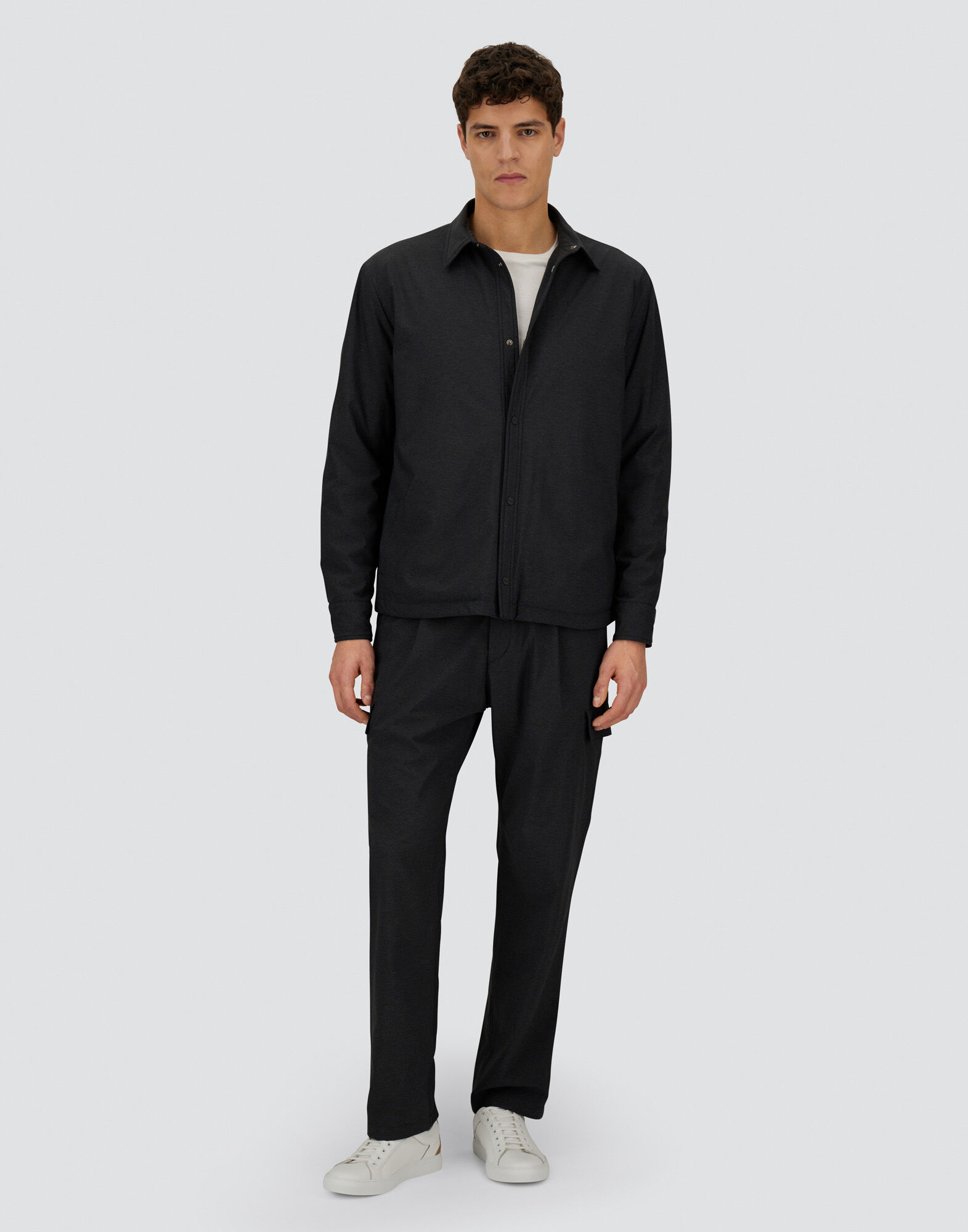 RESORT SHACKET IN NYLON COMFORT STRETCH