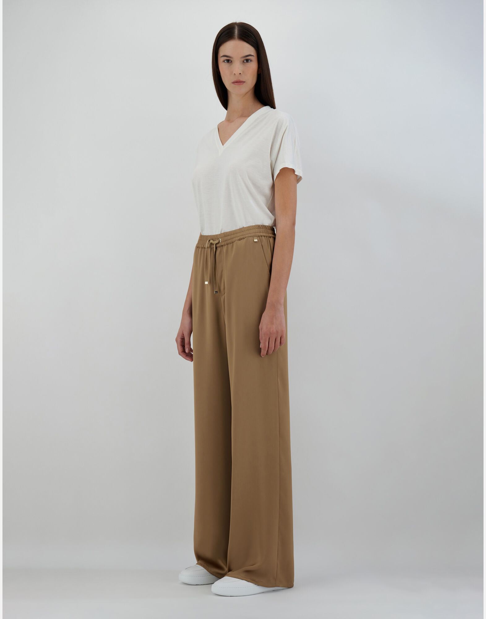 SATIN TROUSERS