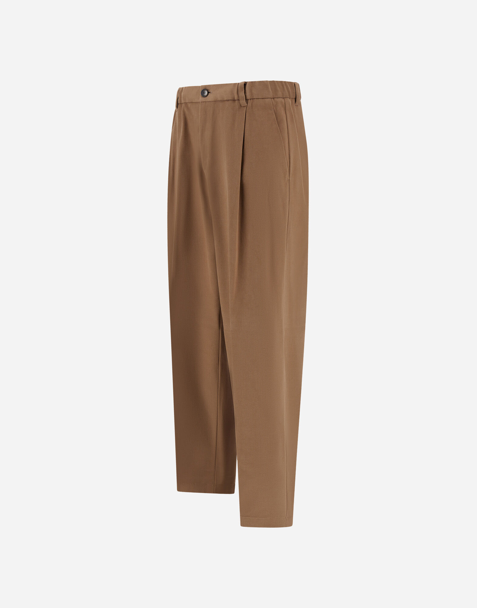 TROUSERS IN STRETCH COTTON VELVET