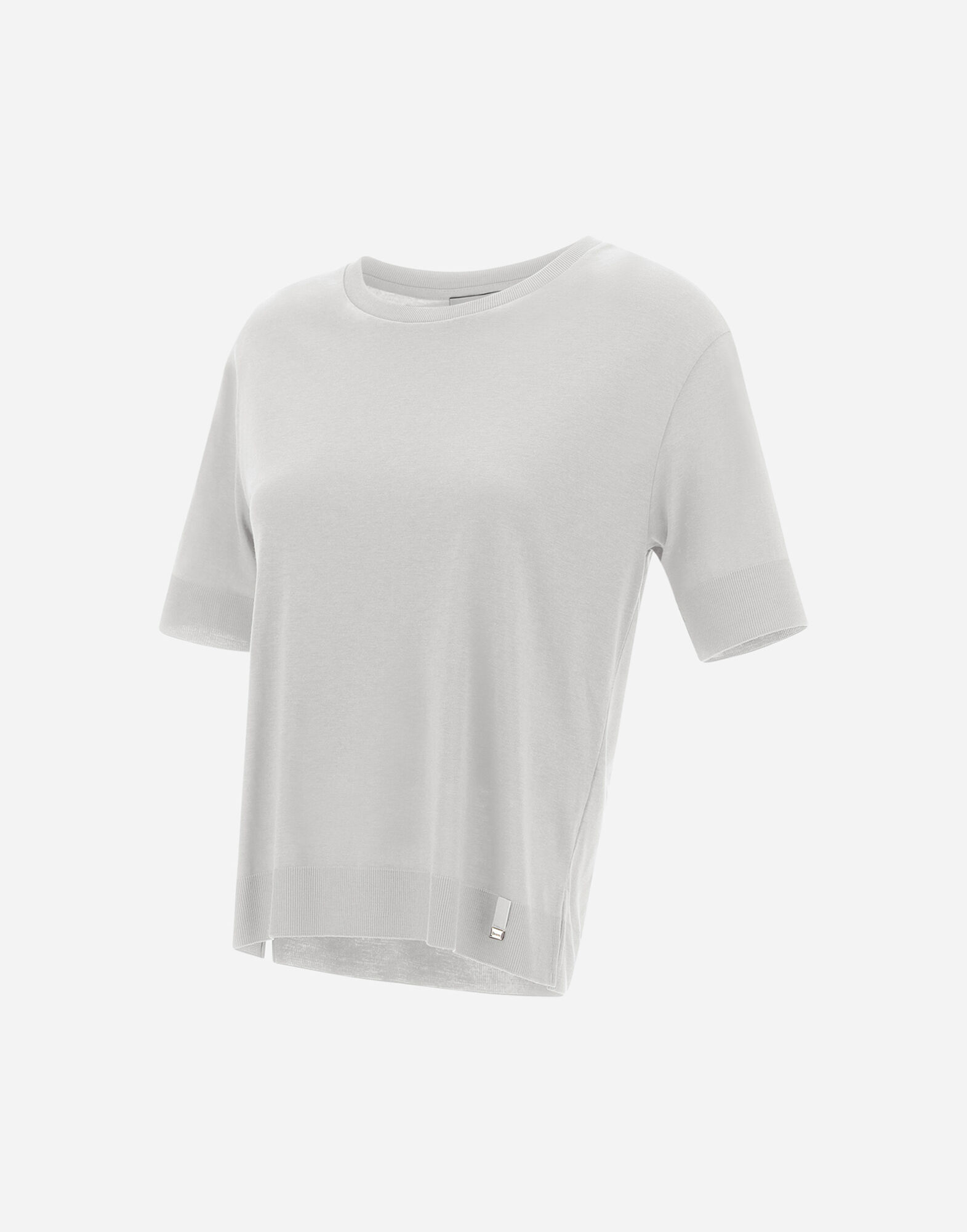 T-SHIRT IN GLAM KNIT?EFFECT