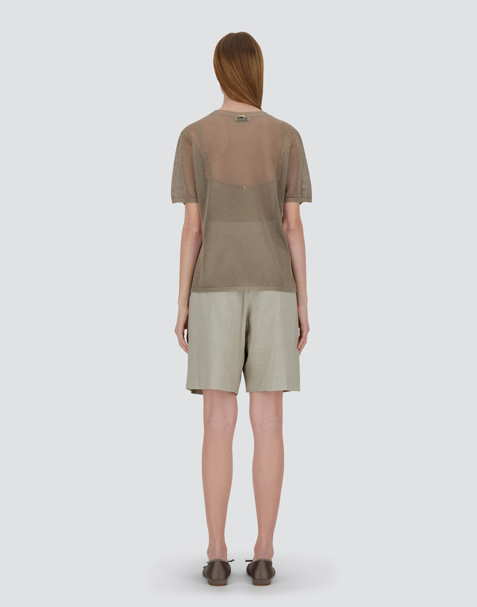 BRIGHT SUMMER KNIT T-SHIRT