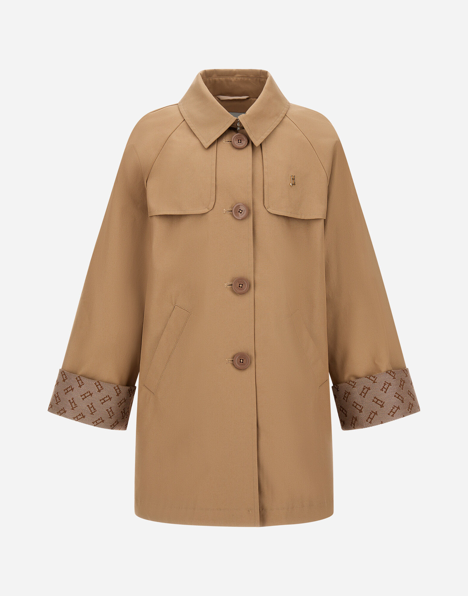 TRENCH COAT IN DEAN AND MONOGRAM