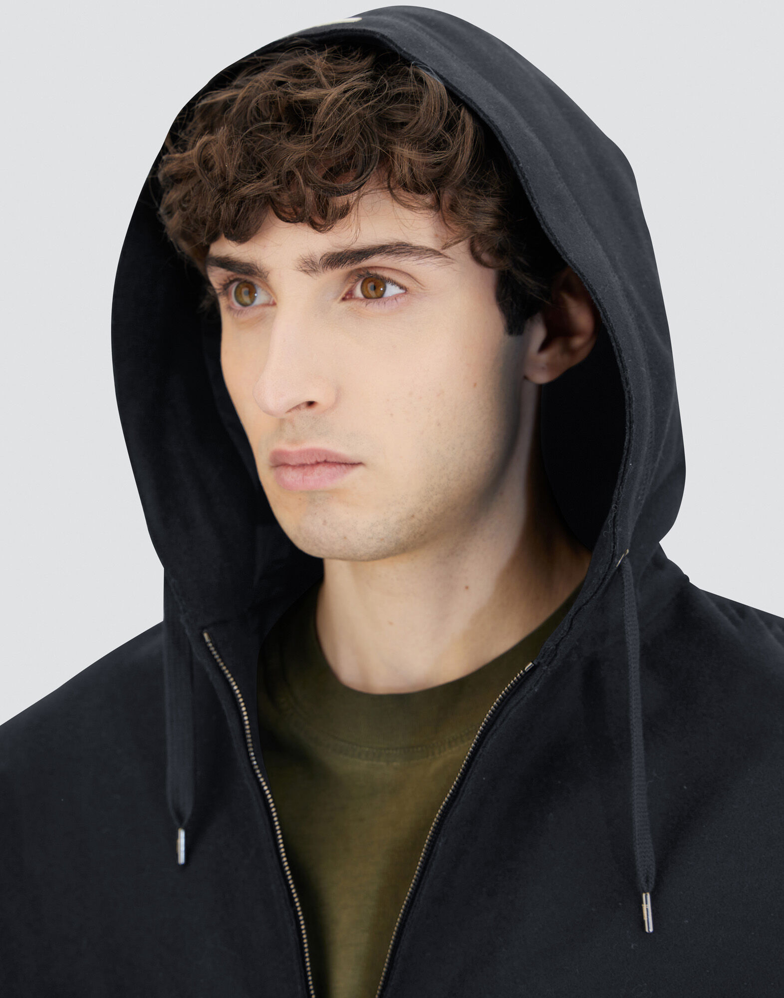 JACKET IN PURE WOOL CLOTH