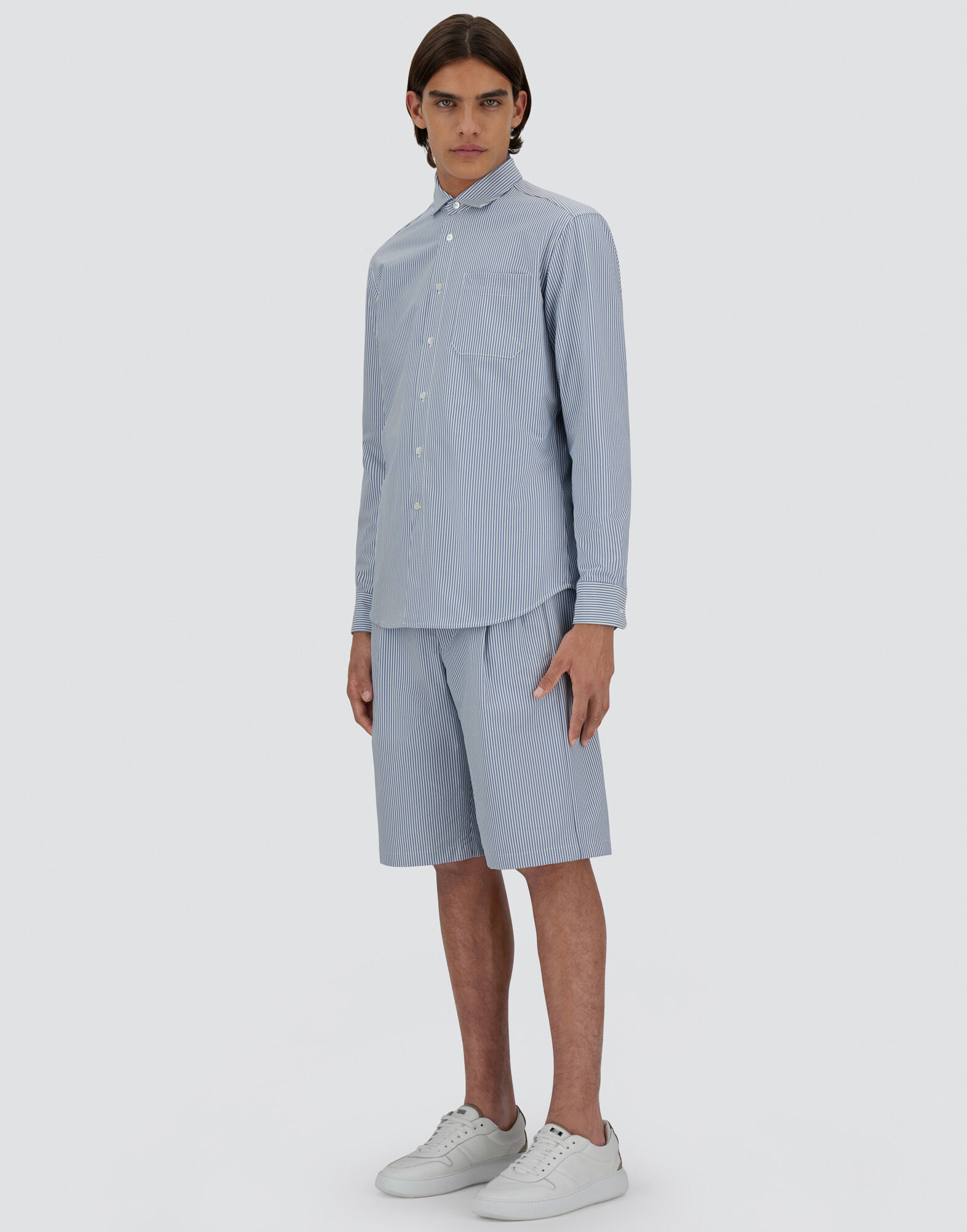 SUMMER STRIPE SHACKET