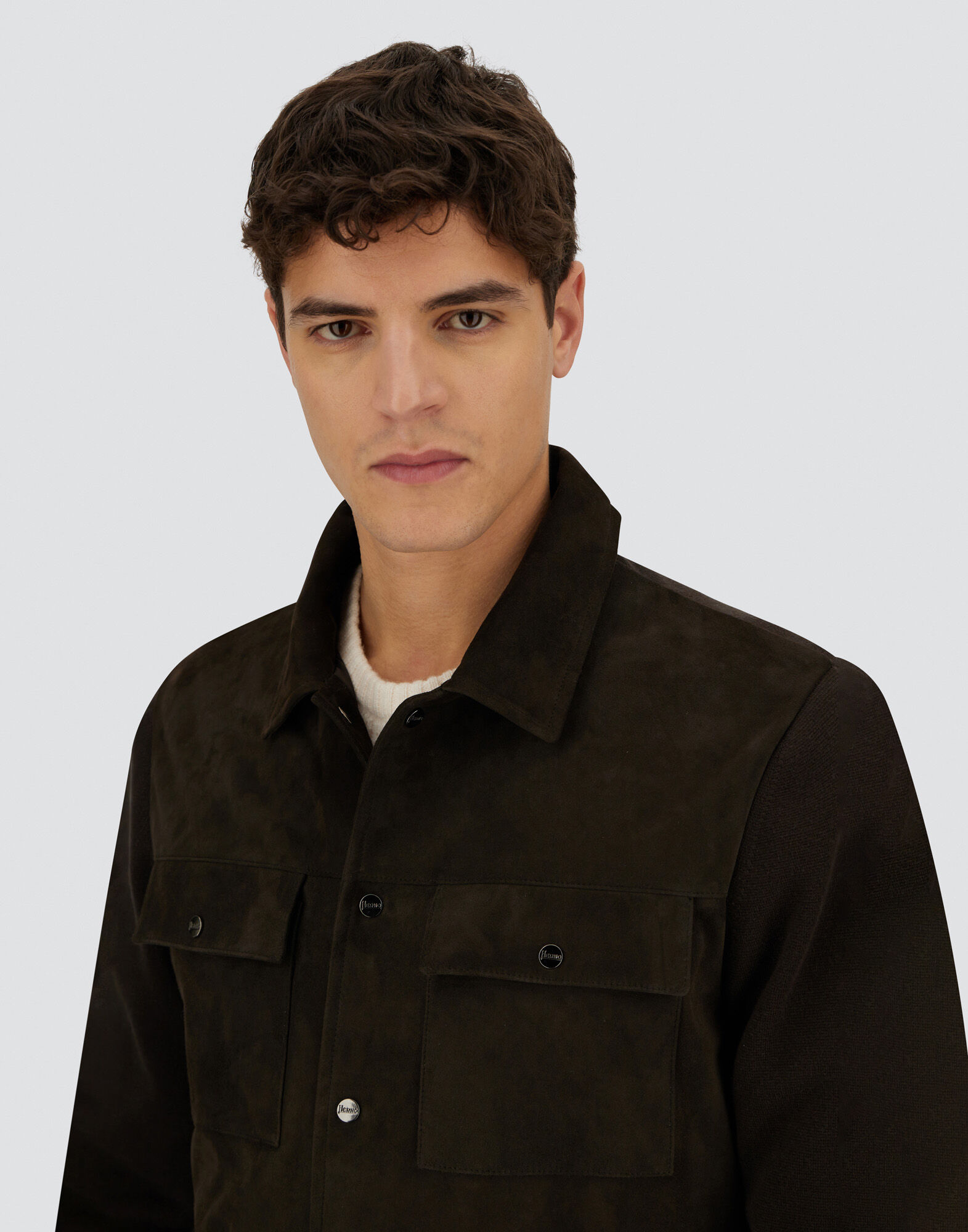 RESORT SHACKET IN COTTON CASHMERE KNIT