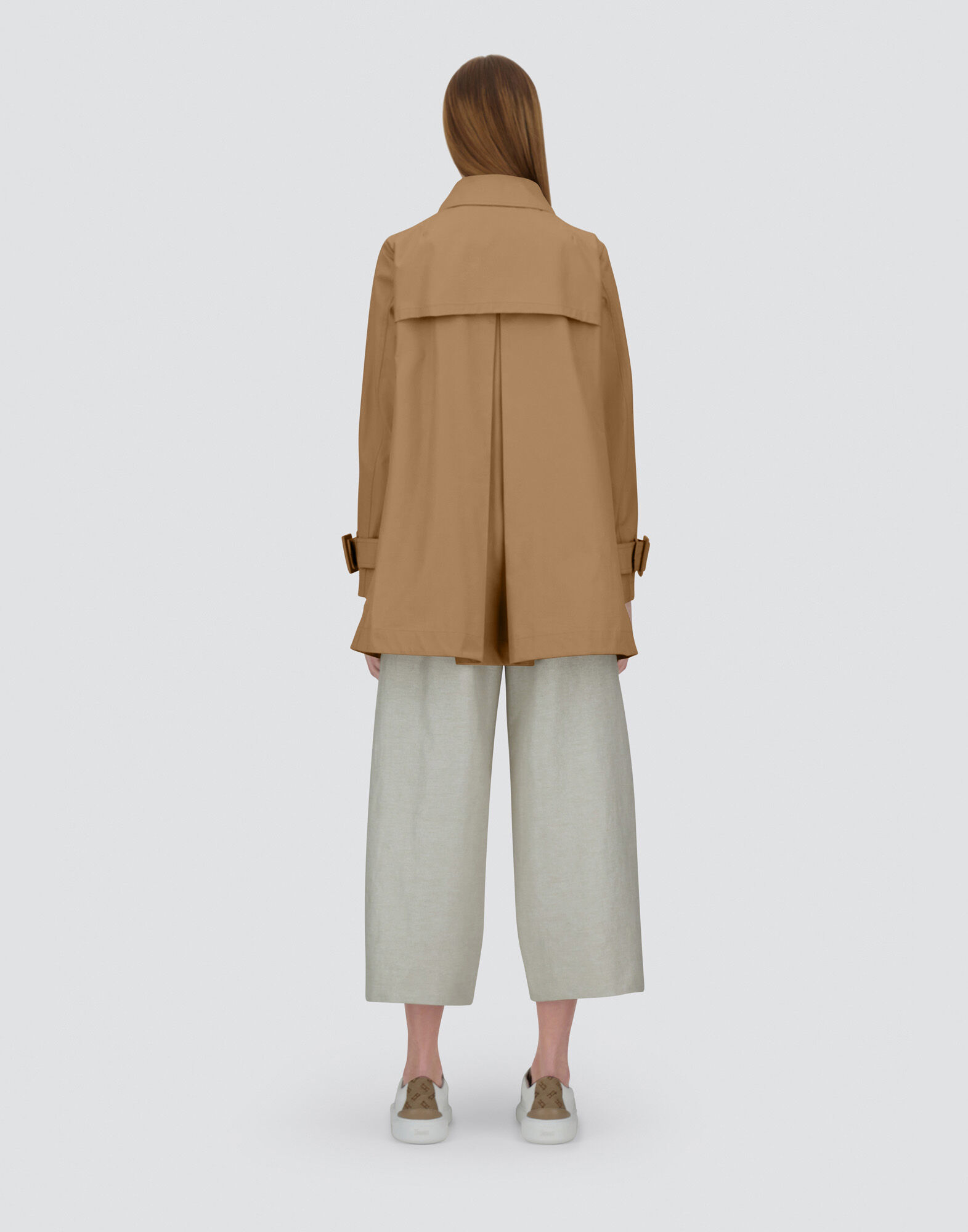 RAINCOAT IN DELON AND MONOGRAM