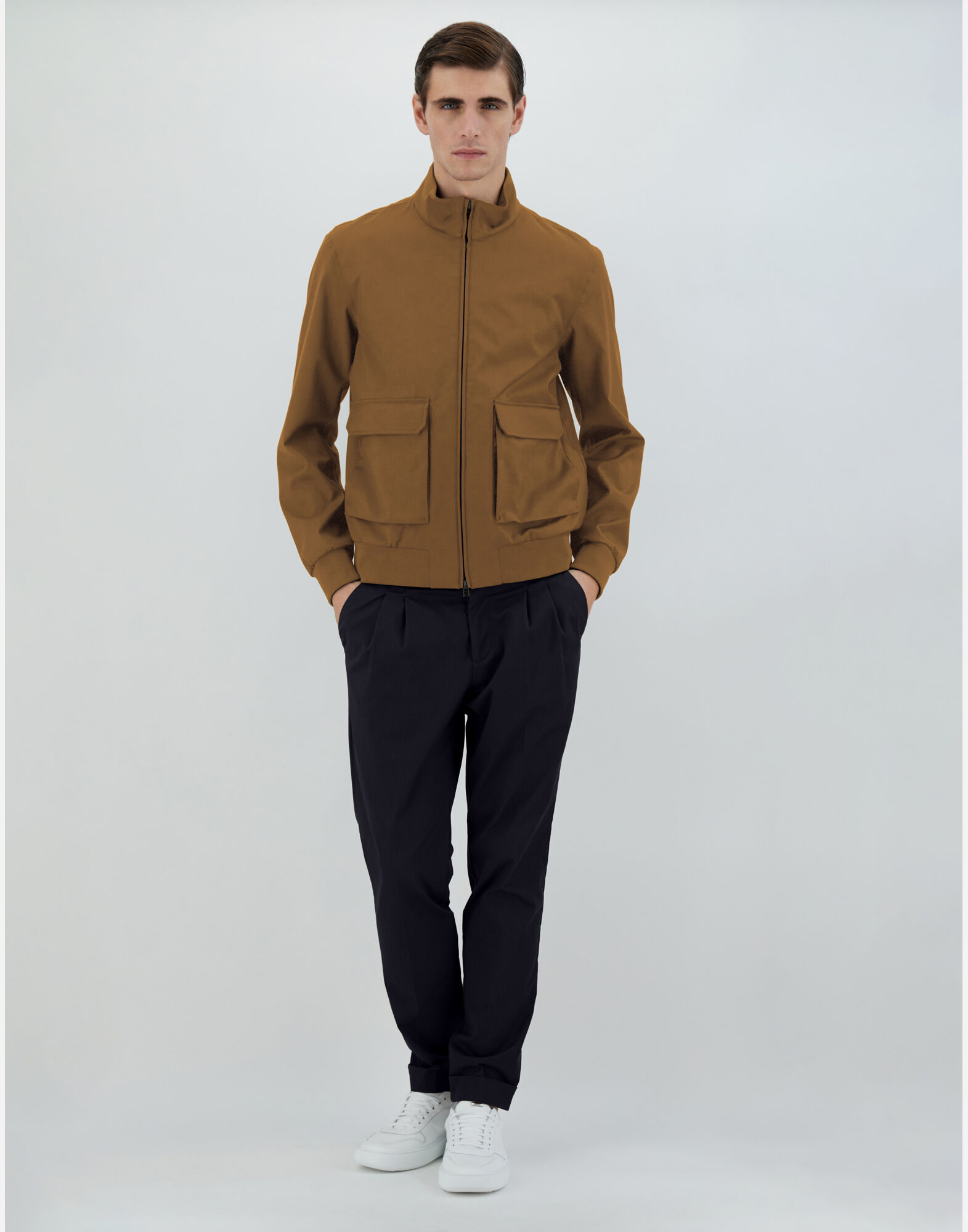 LAYERS WOOL STORM BOMBER JACKET
