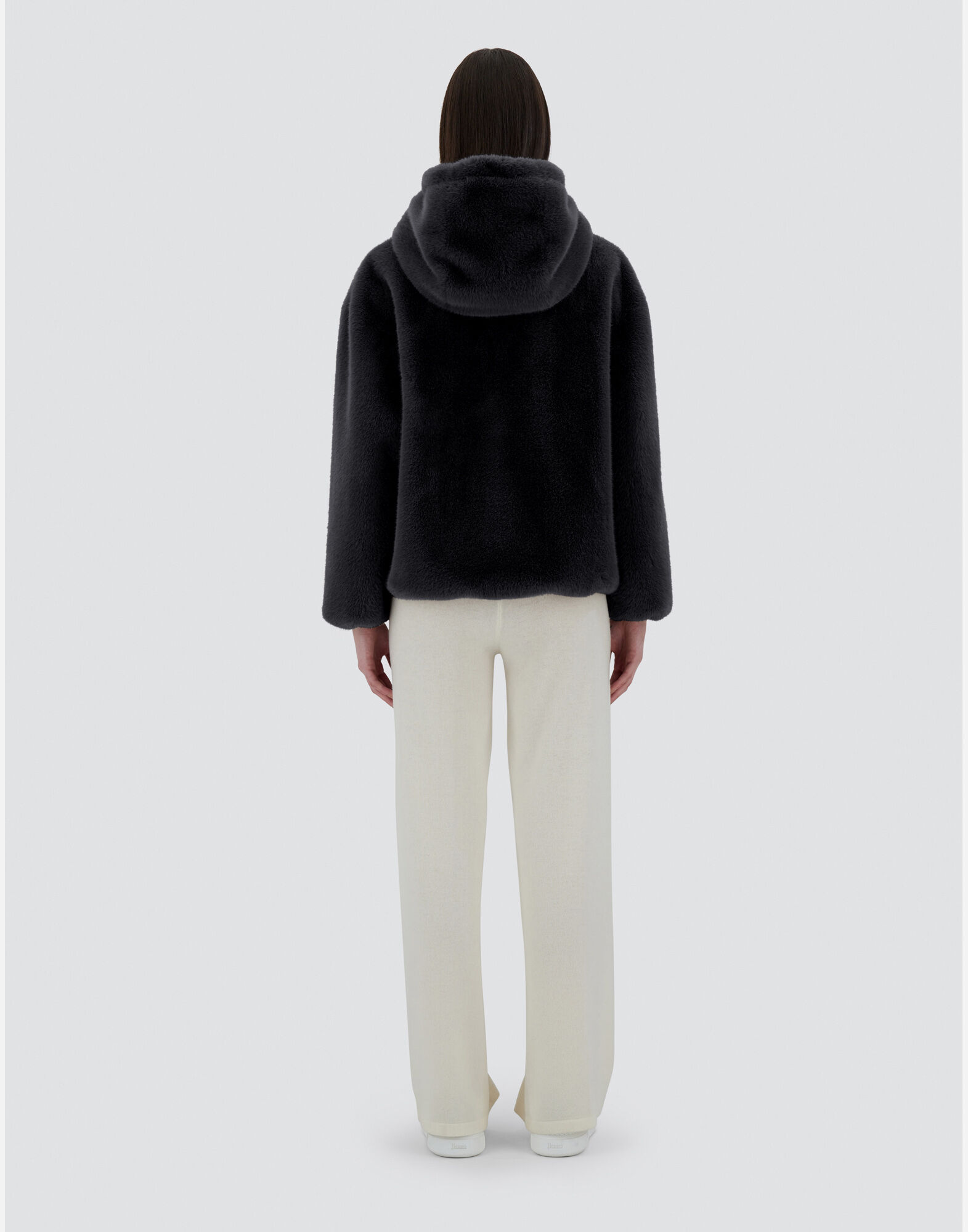 SWEATSHIRT IN FAUX MINK FUR