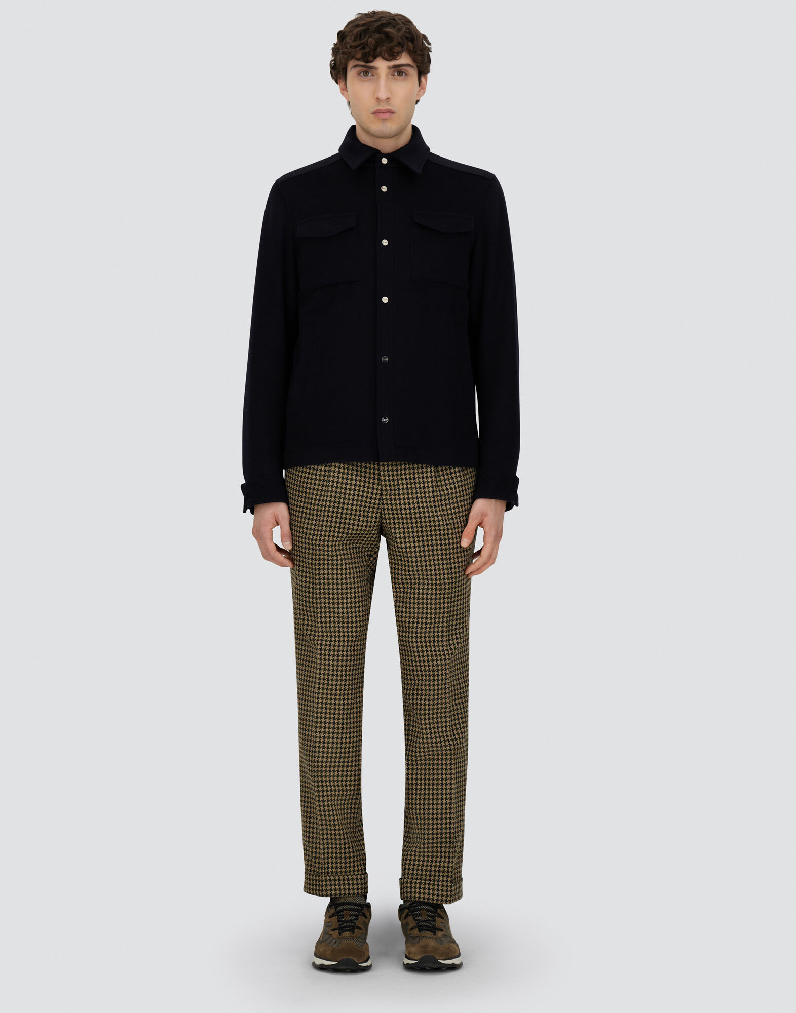 SHIRT IN NEW WOOL CASHMERE
