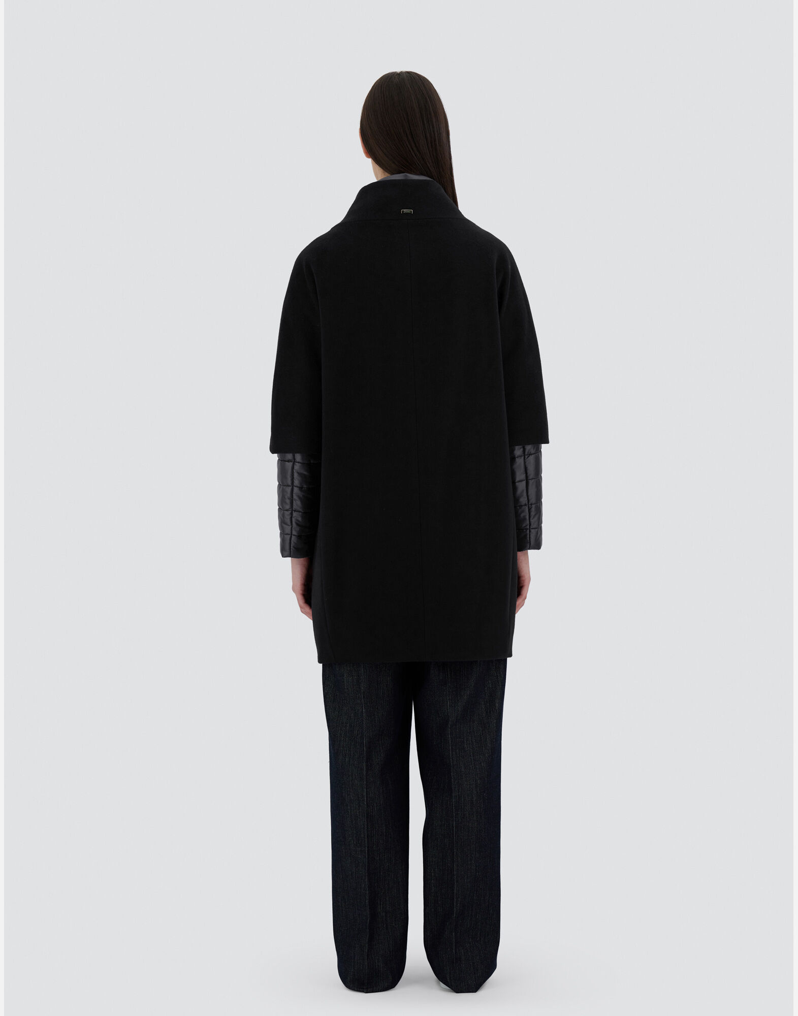 COAT IN LUXURY WOOL AND NYLON ULTRALIGHT