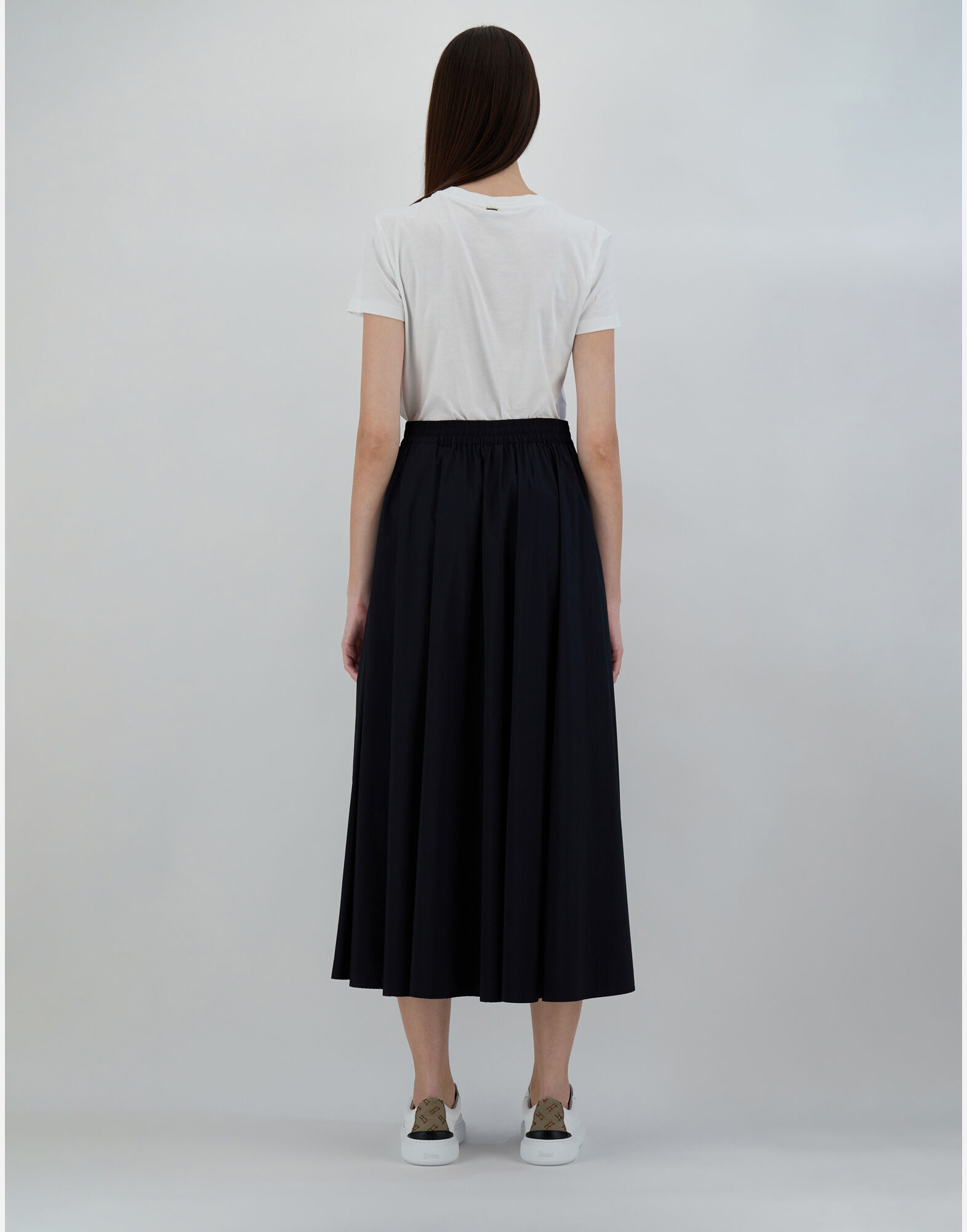 SKIRT IN LIGHT NYLON STRETCH