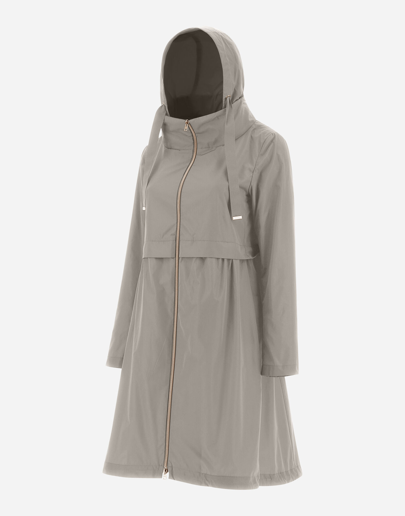 LONG NEW TECHNO TAFFETA' PARKA