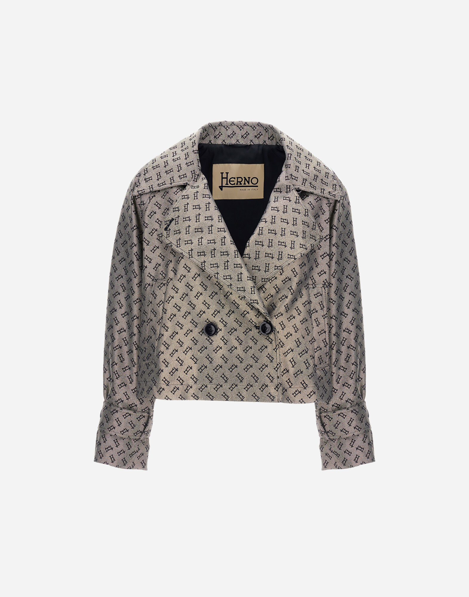 JACKET IN MONOGRAM LUREX